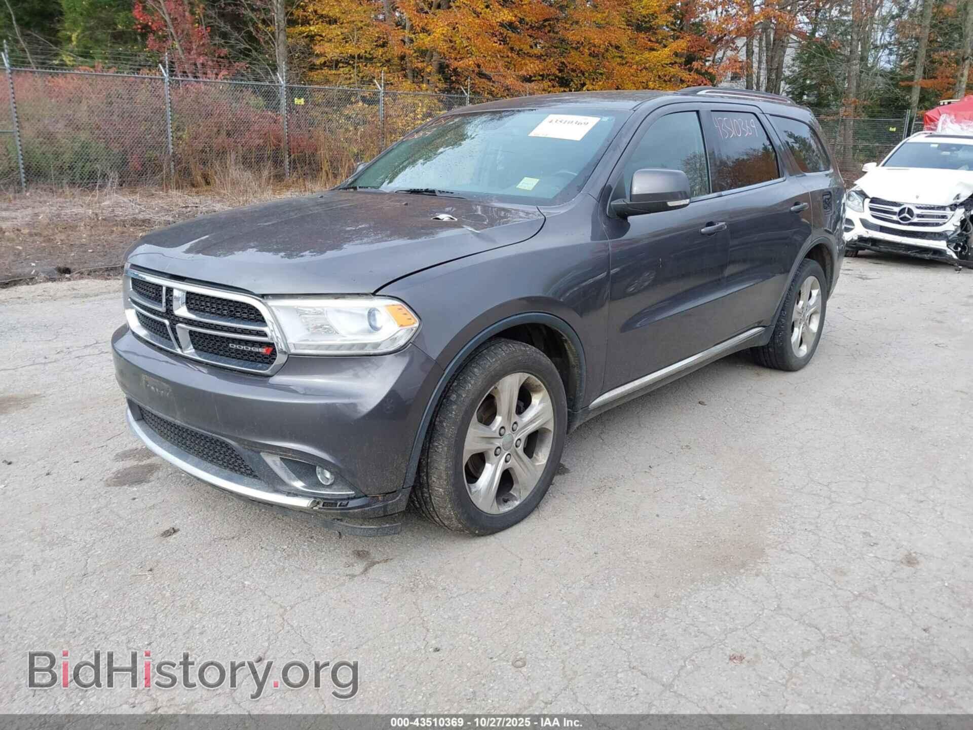 2014 DODGE DURANGO - VIN: 1C4RDHDG4EC494211 - Фото 2