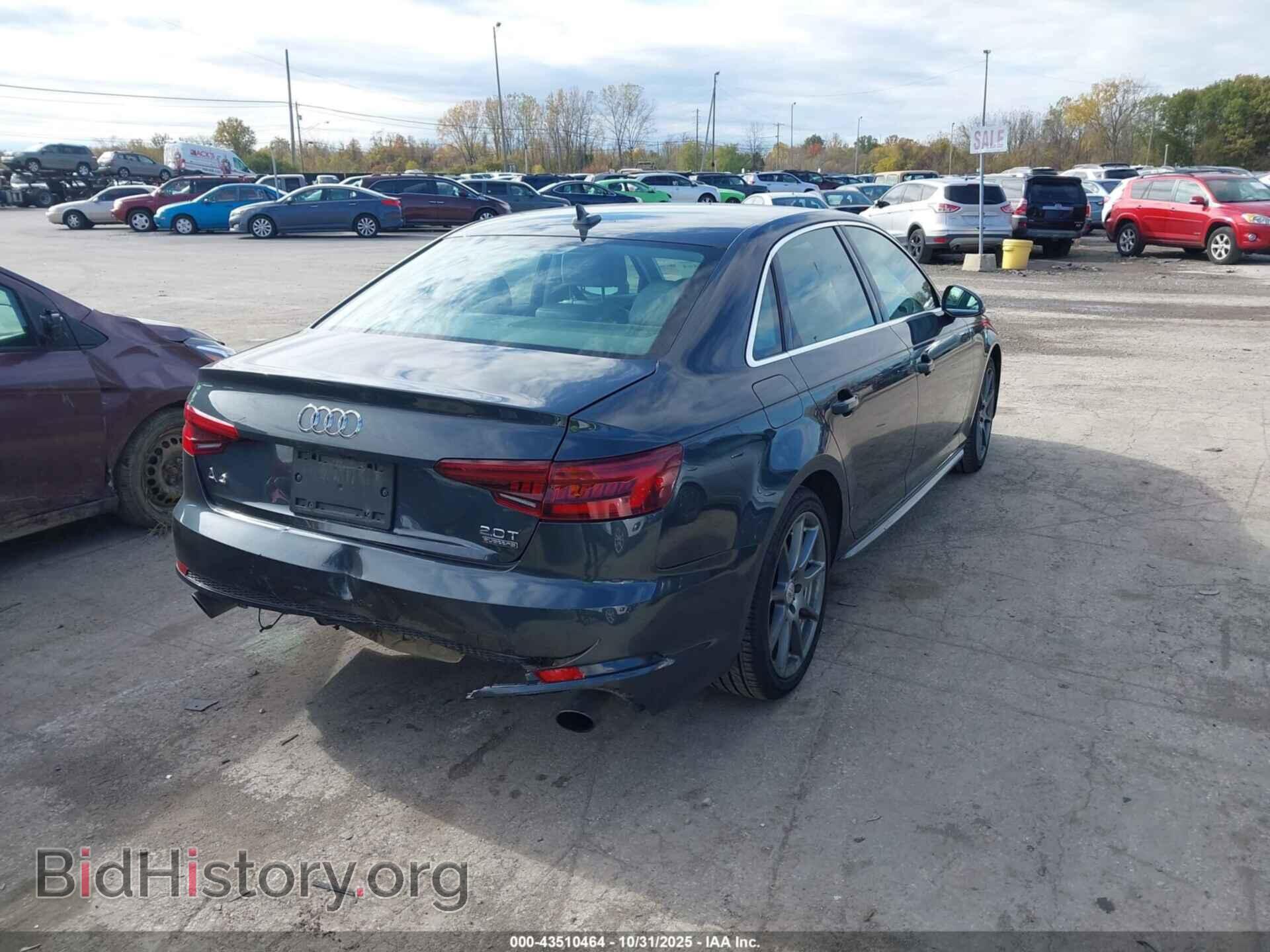 2018 AUDI A4 - VIN: WAUENAF47JA056520 - Фото 4