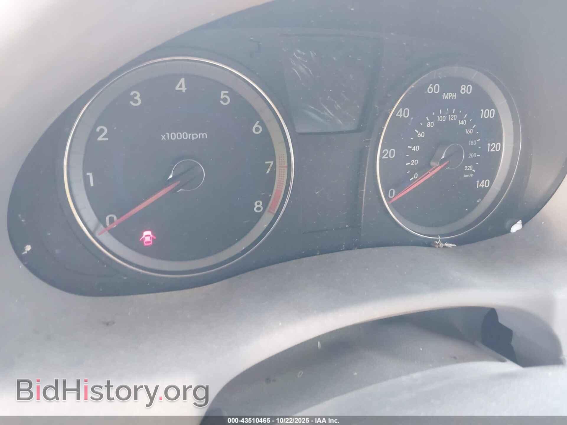 2012 HYUNDAI ACCENT - VIN: KMHCU4AE6CU184226 - Фото 7