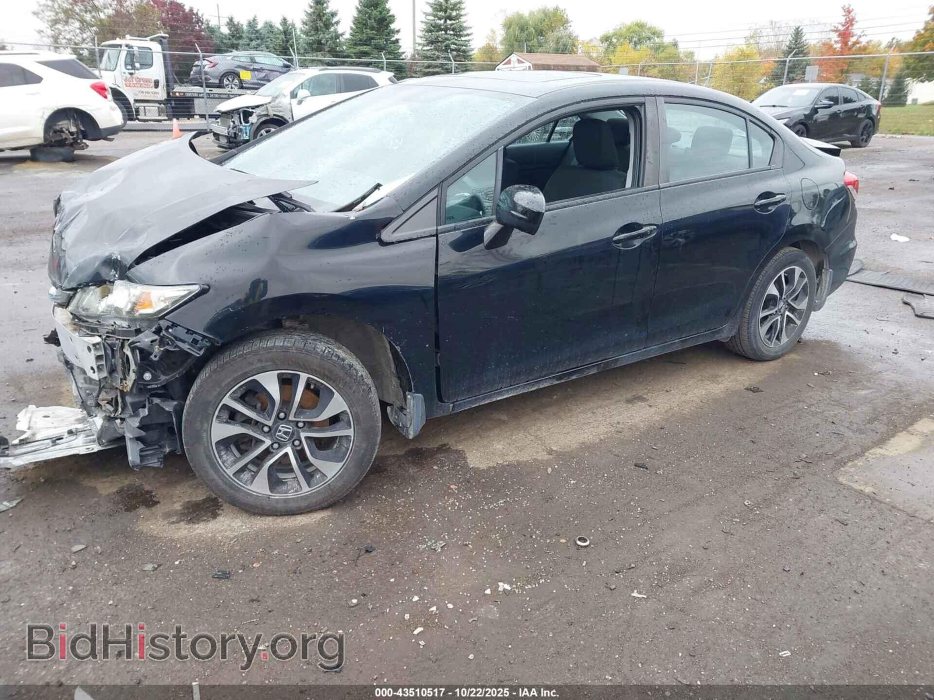 2014 HONDA CIVIC - VIN: 19XFB2F8XEE057768 - Фото 2
