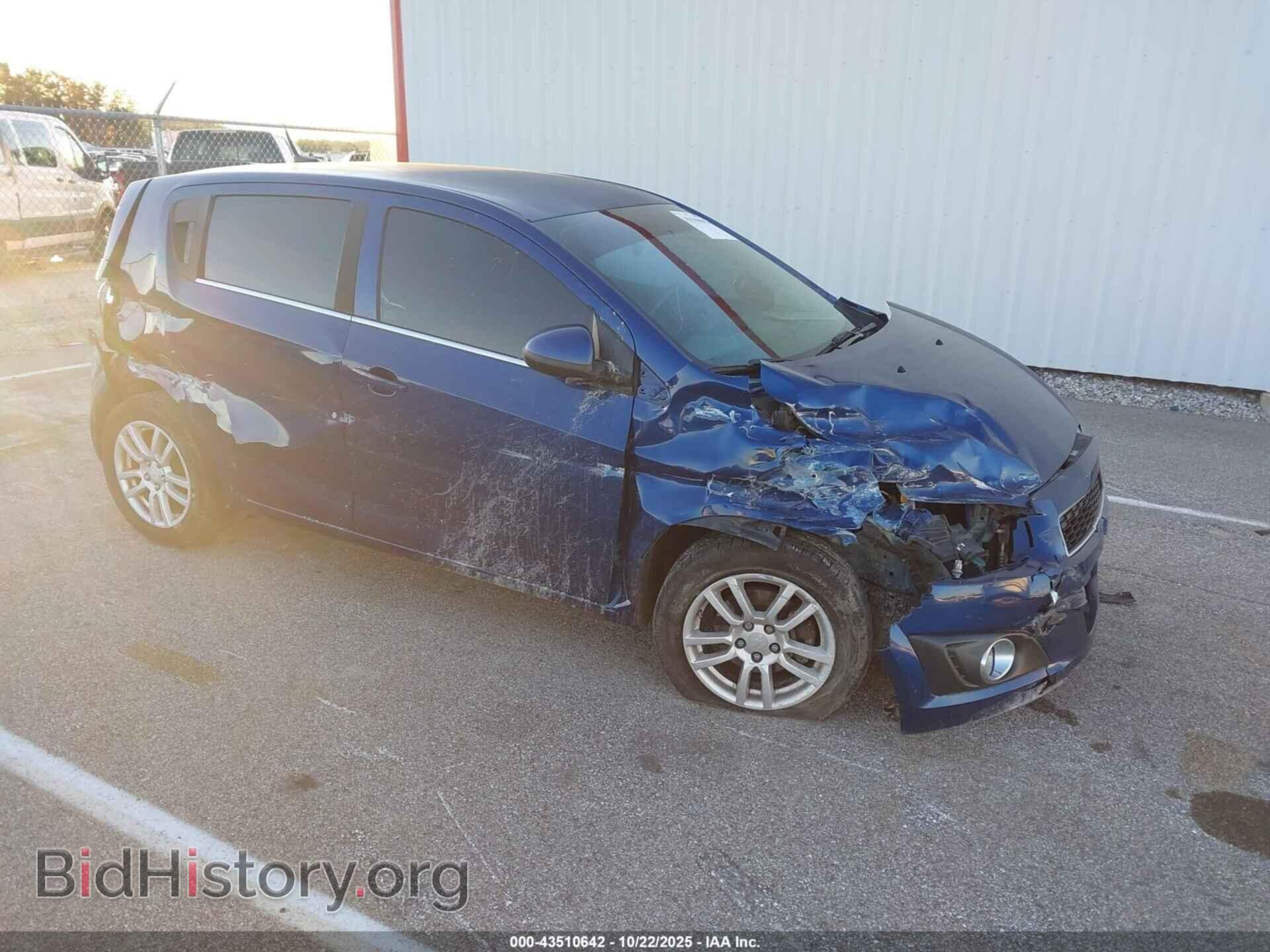 Фотография 1G1JD6SH3E4146321 - CHEVROLET SONIC 2014