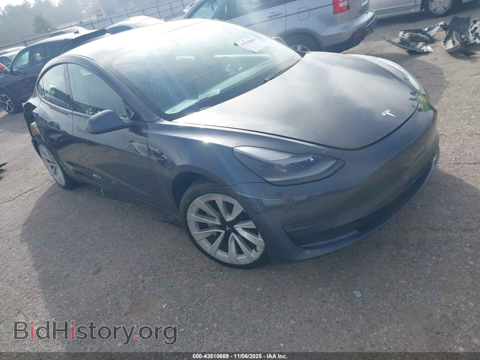 Photo 5YJ3E1EA9MF081917 - TESLA MODEL 3 2021