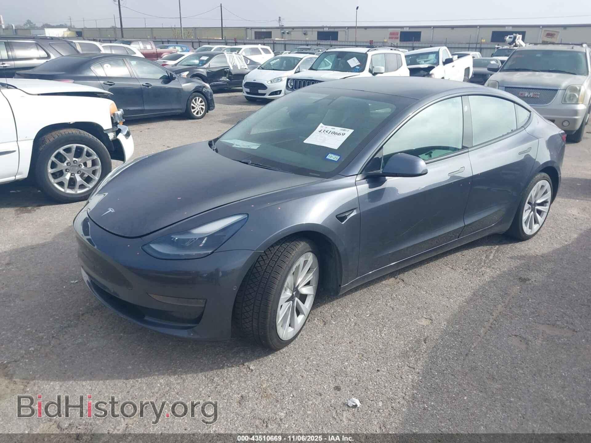 2021 TESLA MODEL 3 - VIN: 5YJ3E1EA9MF081917 - Фото 2