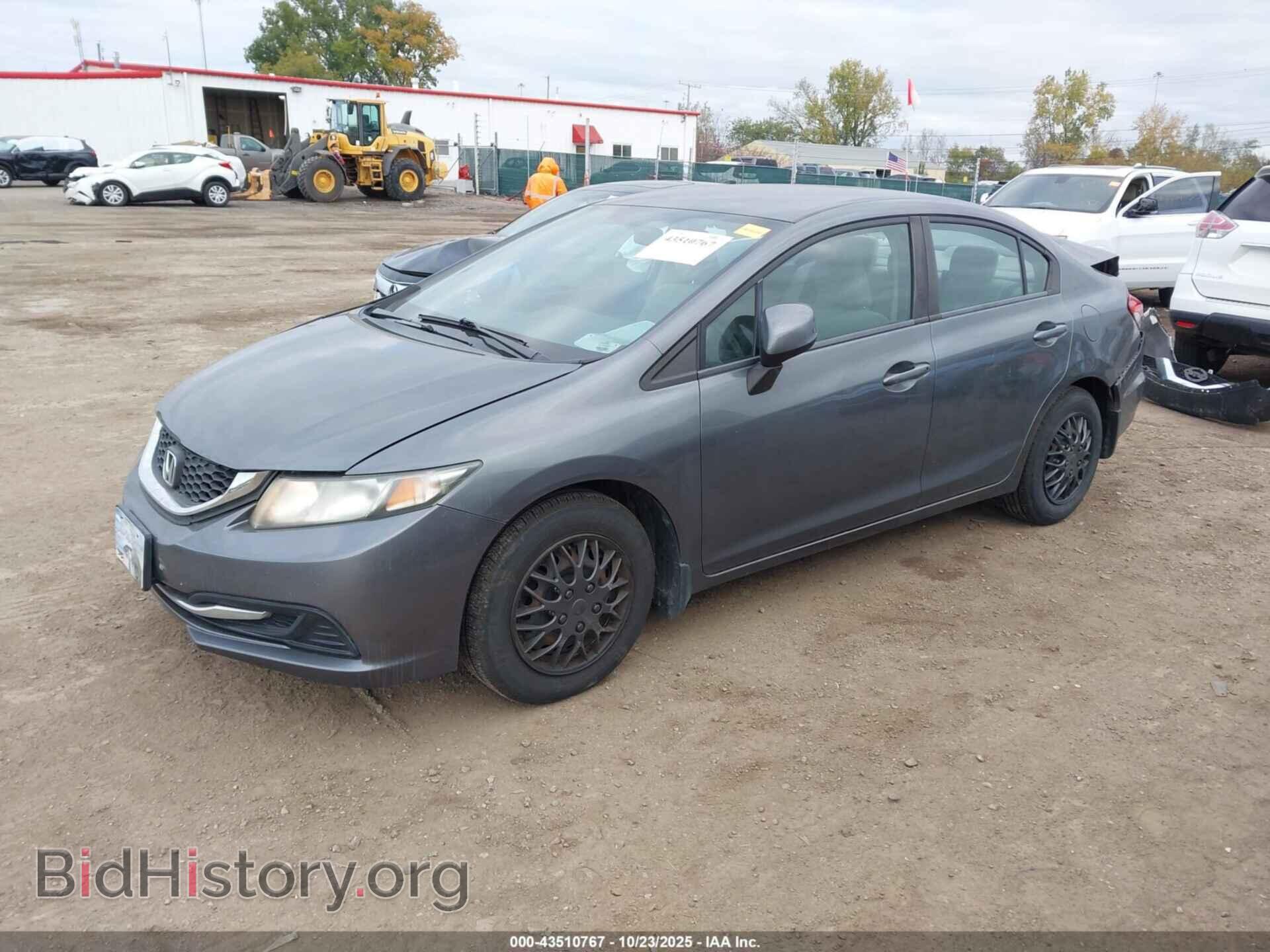 2013 HONDA CIVIC - VIN: 19XFB2F54DE004147 - Фото 2