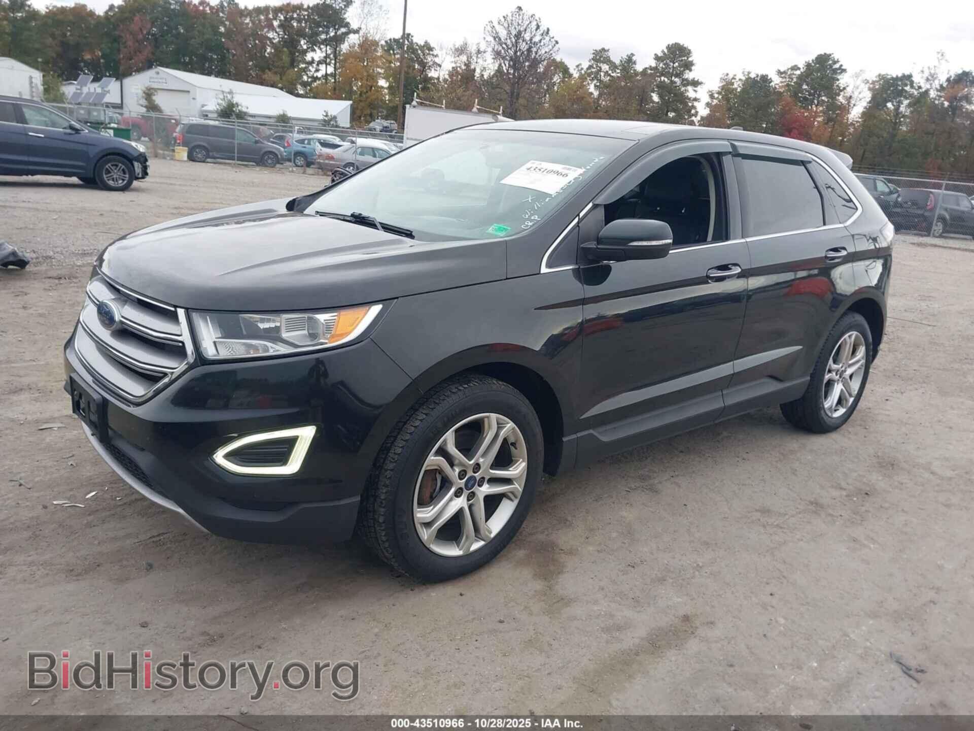 2015 FORD EDGE - VIN: 2FMTK4K98FBB61483 - Фото 2