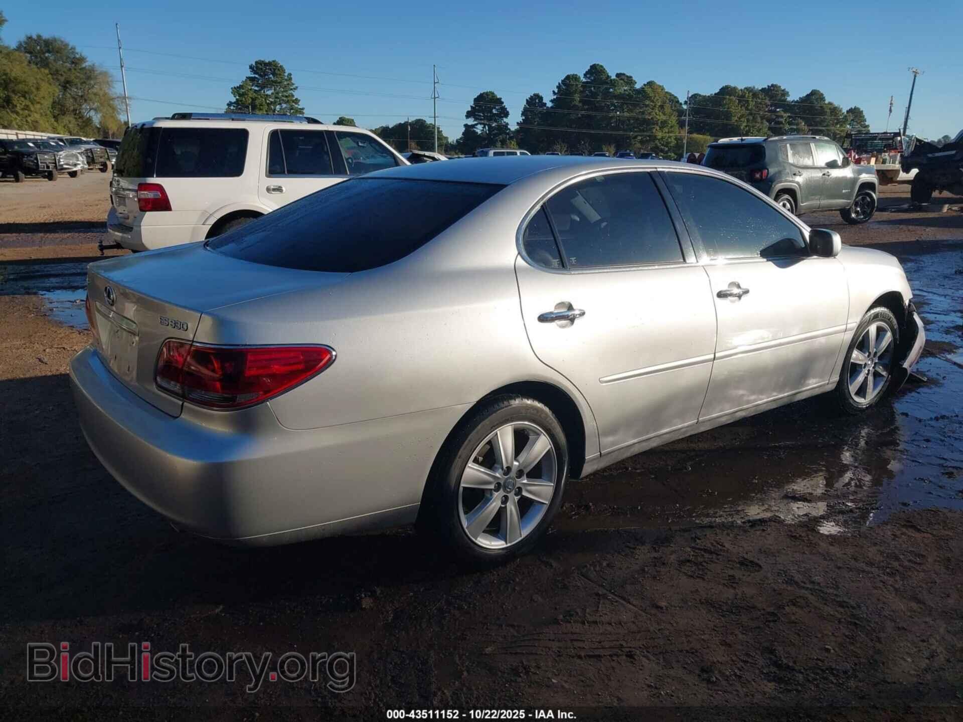 2006 LEXUS ES 330 - VIN: JTHBA30GX65162281 - Фото 4