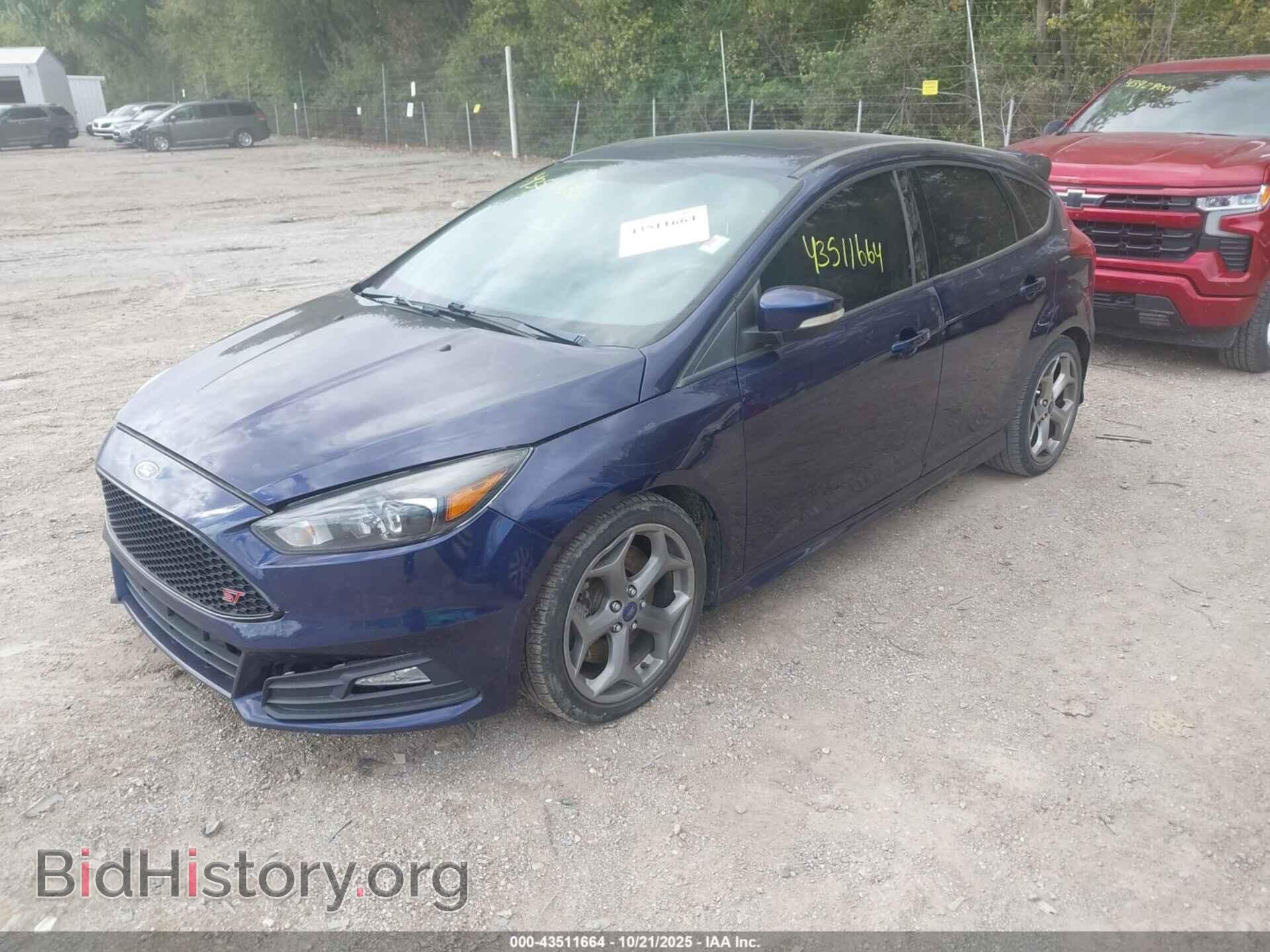 2017 FORD FOCUS ST - VIN: 1FADP3L98HL229244 - Фото 2