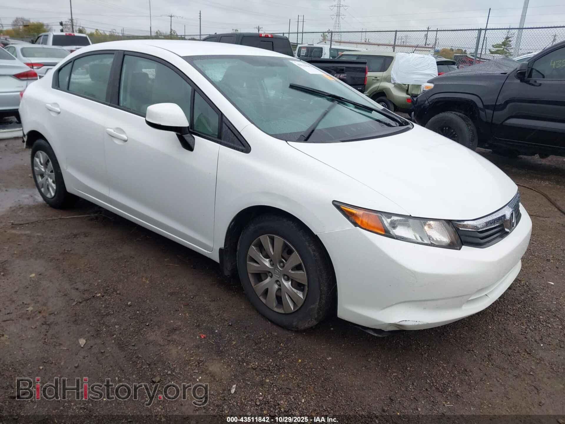 Photo 19XFB2F59CE042004 - HONDA CIVIC 2012