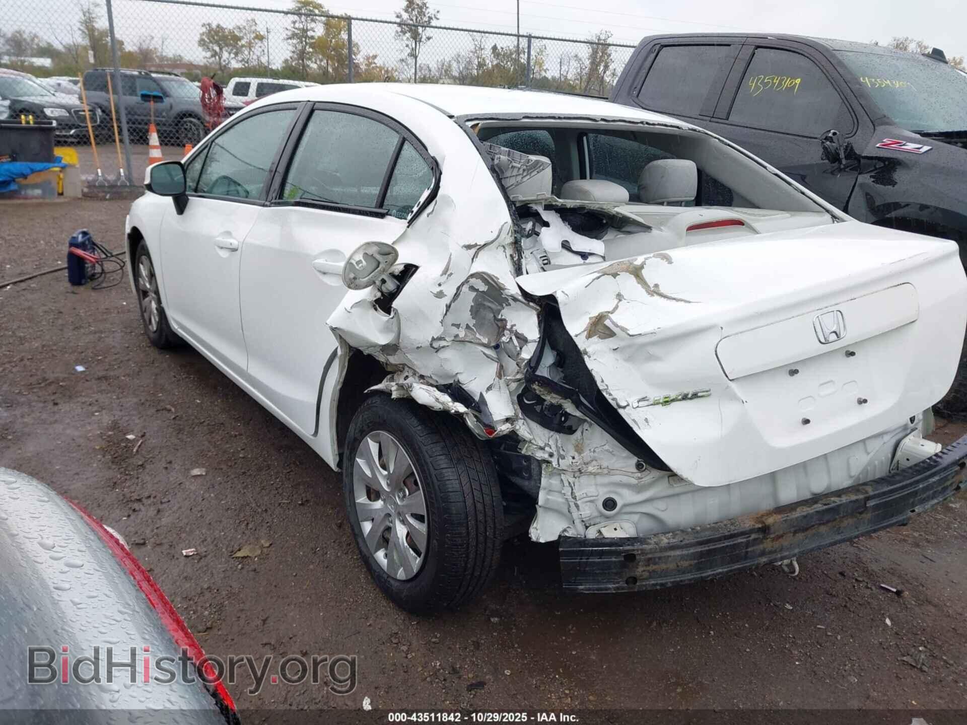 2012 HONDA CIVIC - VIN: 19XFB2F59CE042004 - Фото 3