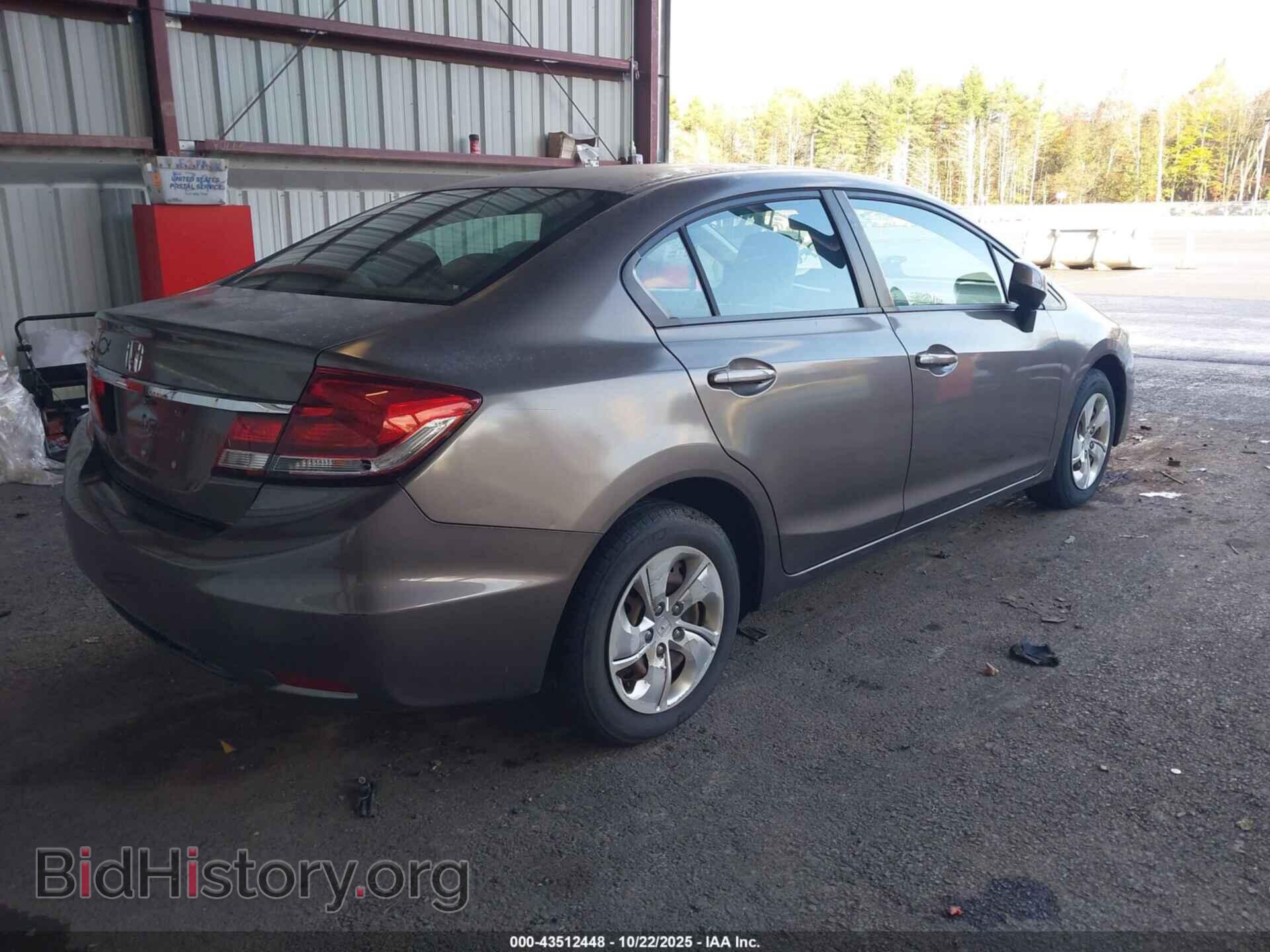 2013 HONDA CIVIC - VIN: 2HGFB2F55DH548291 - Фото 4