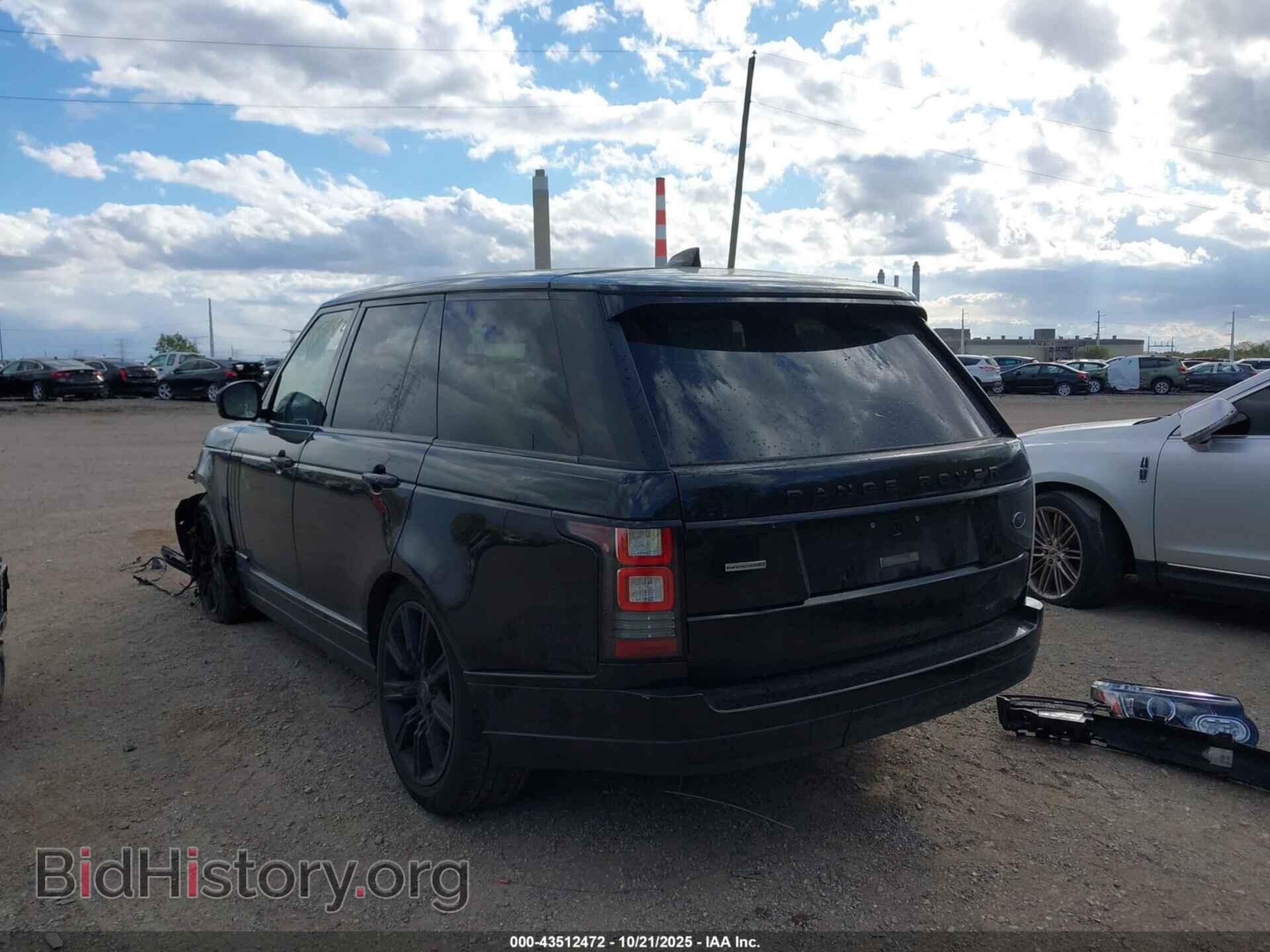 2017 LAND ROVER RANGE ROVER - VIN: SALGS2FE2HA350607 - Фото 3