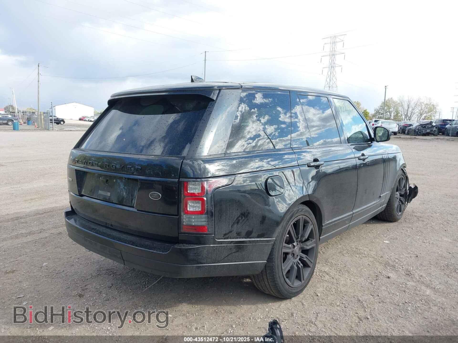 2017 LAND ROVER RANGE ROVER - VIN: SALGS2FE2HA350607 - Фото 4