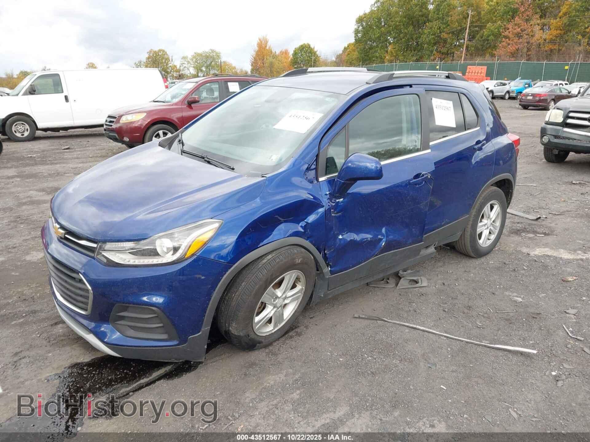 2017 CHEVROLET TRAX - VIN: 3GNCJPSB3HL166066 - Фото 2