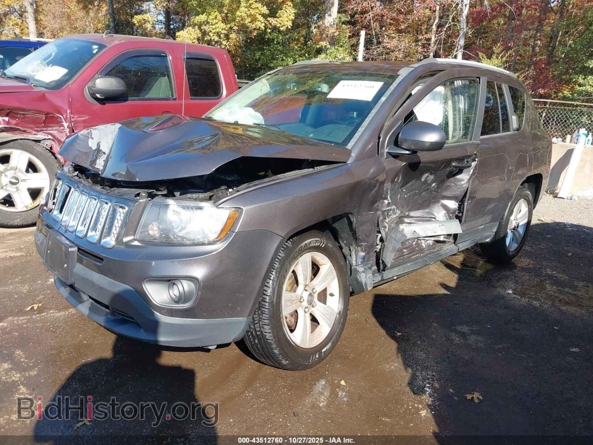 2015 JEEP COMPASS - VIN: 1C4NJDEB6FD408945 - Фото 2