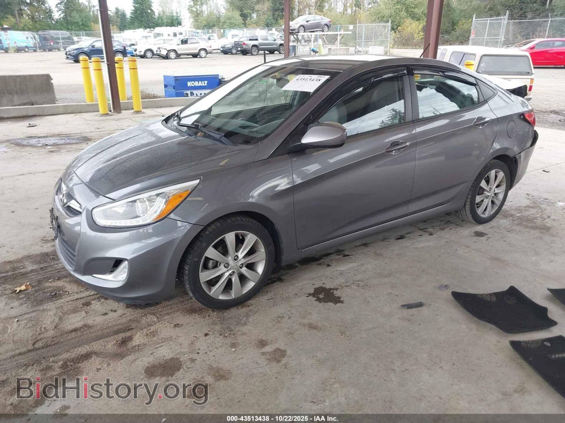 2014 HYUNDAI ACCENT - VIN: KMHCU4AE1EU754751 - Фото 2