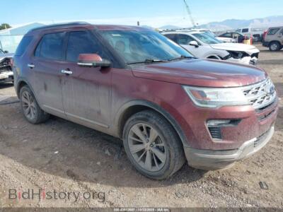 2018 Ford EXPLORER Limited, коричневый — VIN 1FM5K8F81JGA99072, IAAI