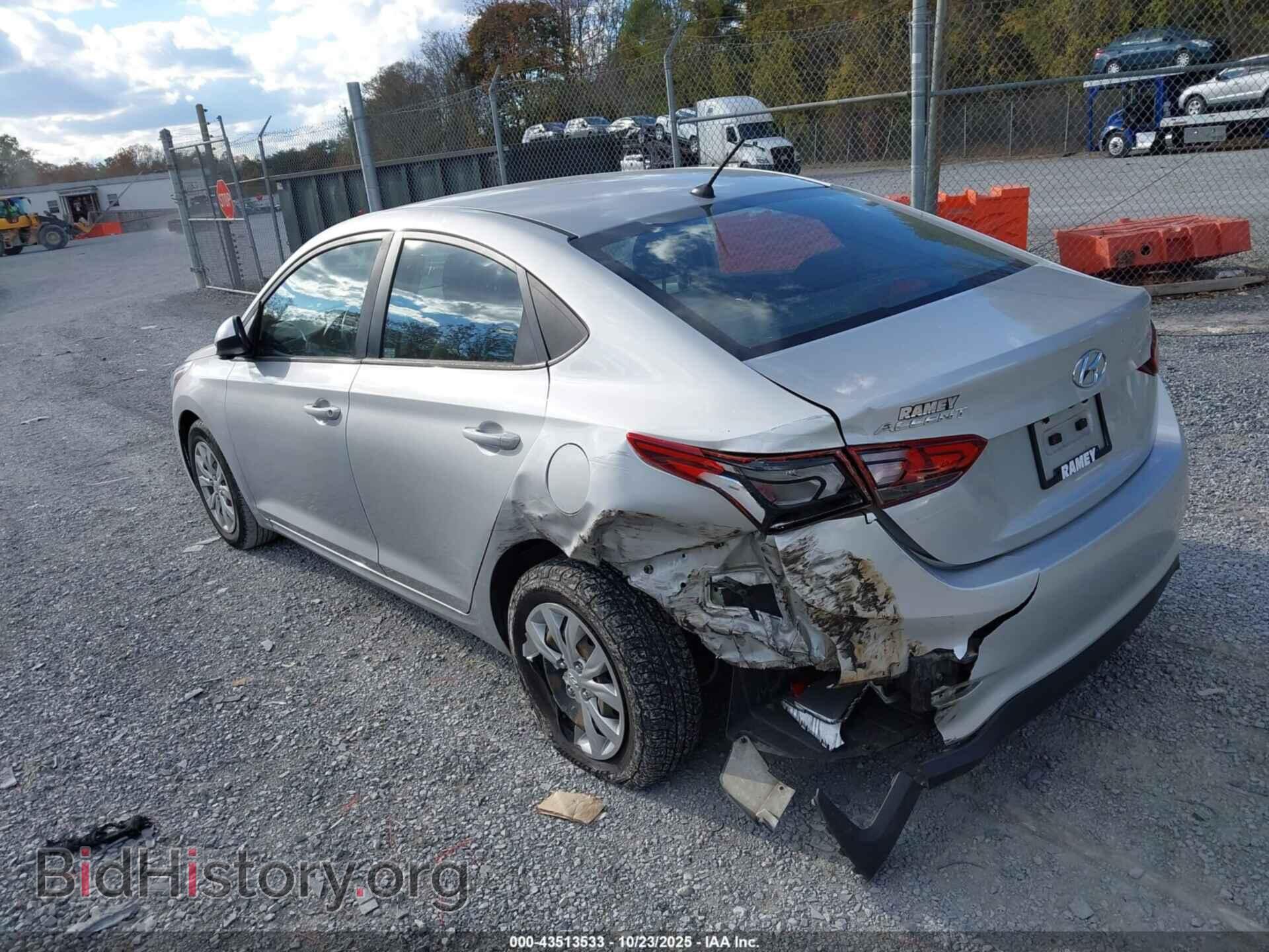 2020 HYUNDAI ACCENT - VIN: 3KPC24A68LE095386 - Фото 3