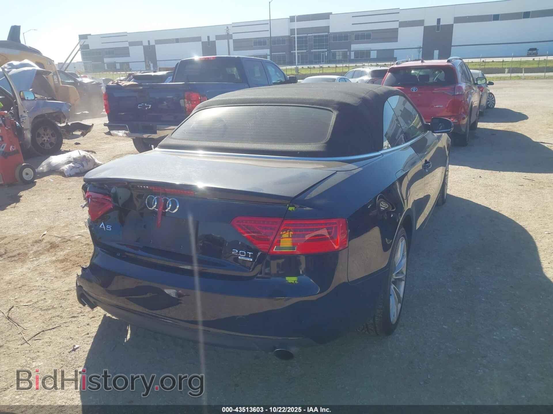 2014 AUDI A5 - VIN: WAUCFAFH2EN002452 - Фото 4