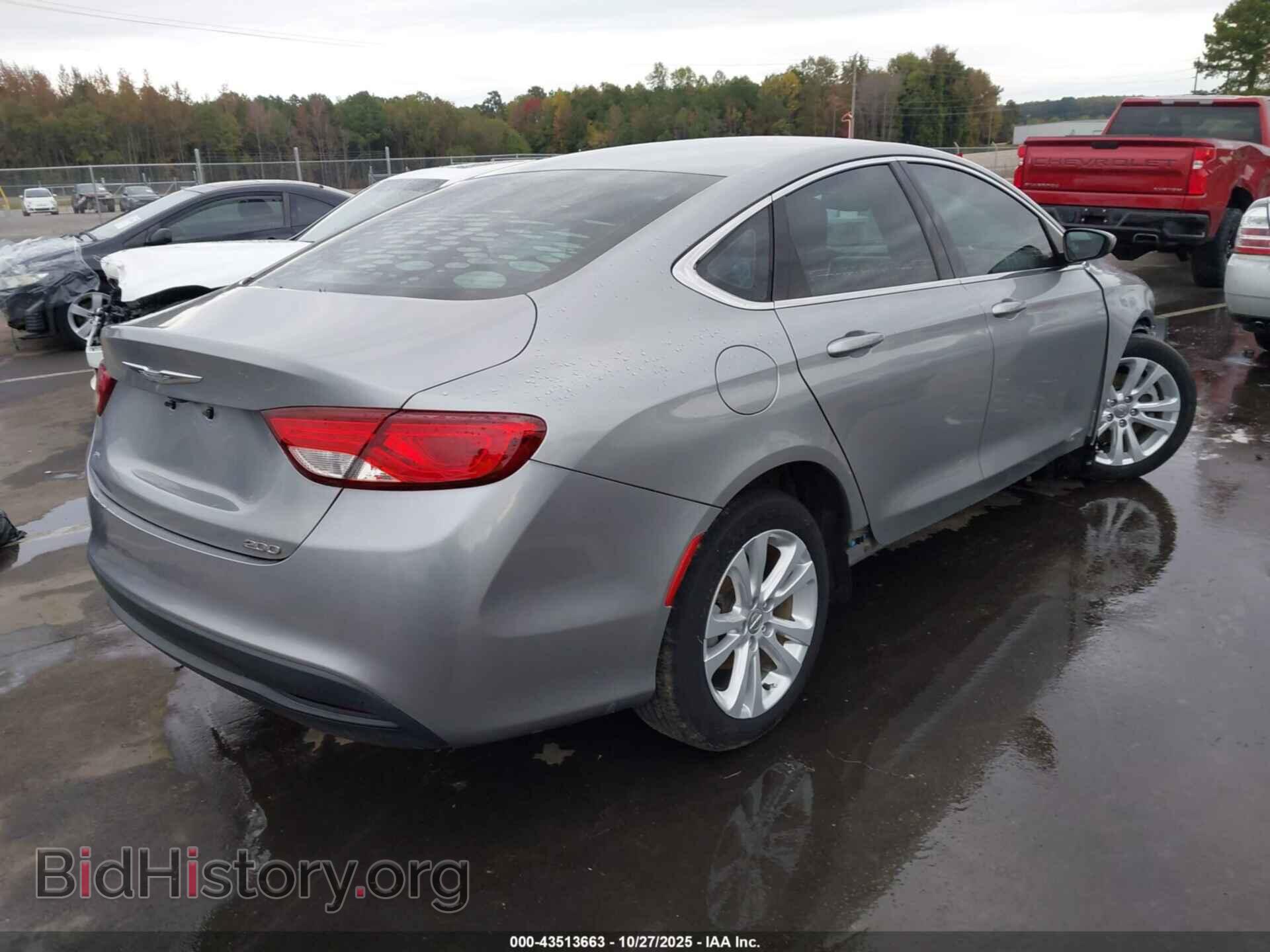 2016 CHRYSLER 200 - VIN: 1C3CCCFB5GN193925 - Фото 4