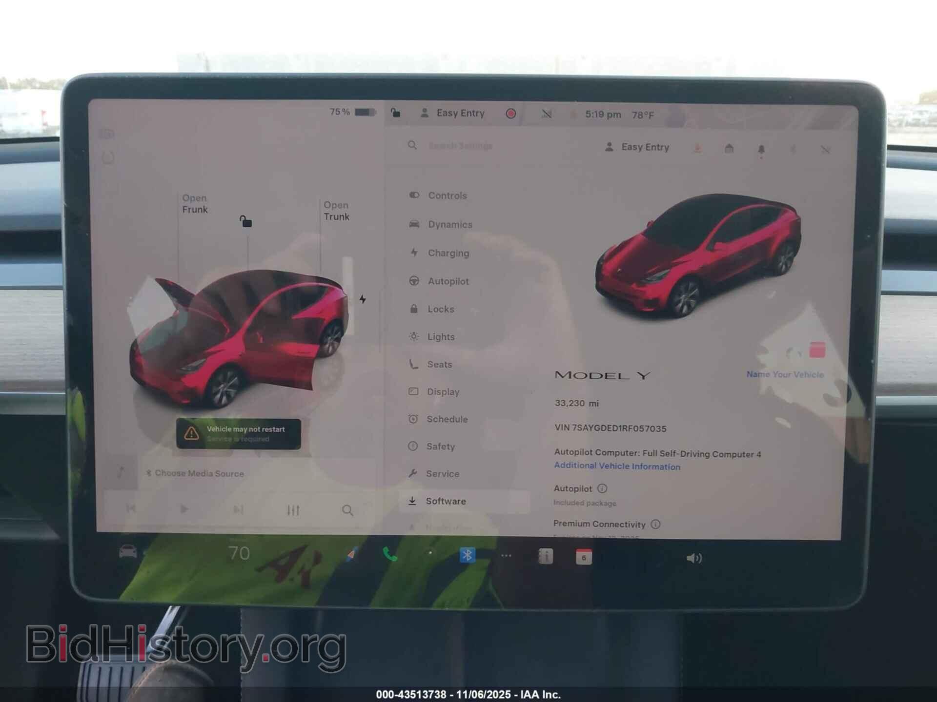 2024 TESLA MODEL Y - VIN: 7SAYGDED1RF057035 - Фото 7
