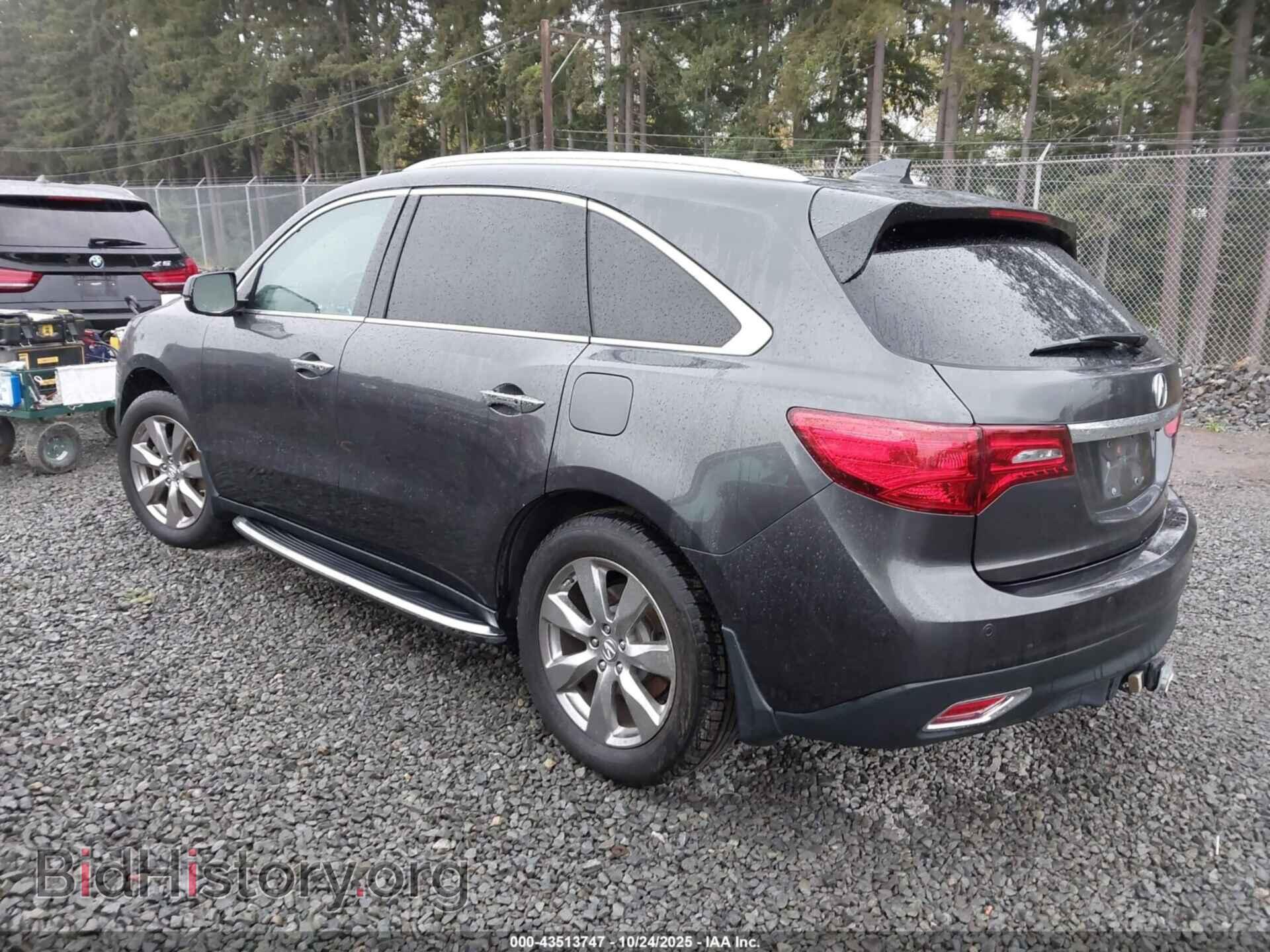 2014 ACURA MDX - VIN: 5FRYD4H86EB006241 - Фото 3
