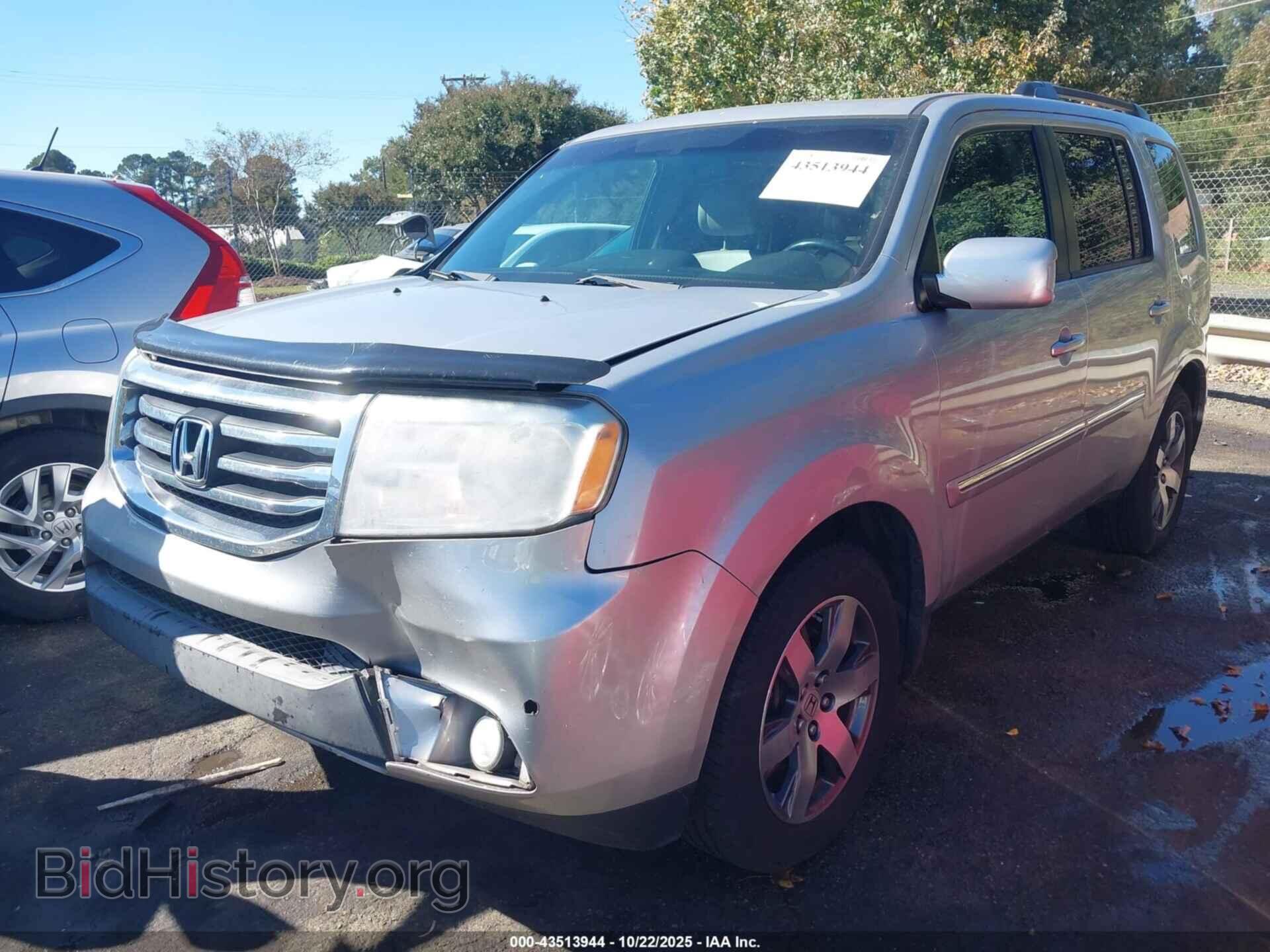 2012 HONDA PILOT - VIN: 5FNYF4H9XCB055315 - Фото 2