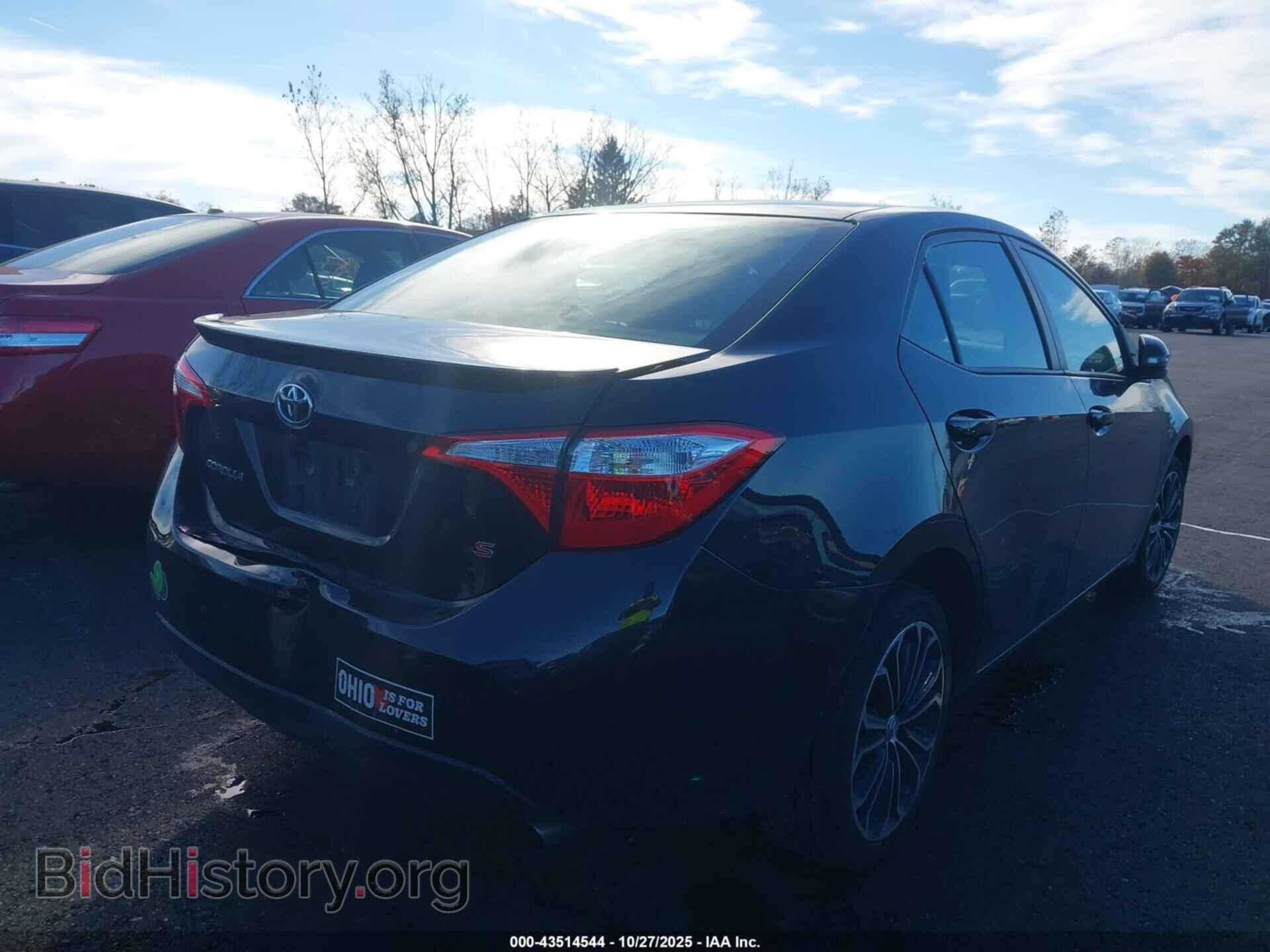 2015 TOYOTA COROLLA - VIN: 2T1BURHEXFC452294 - Фото 4