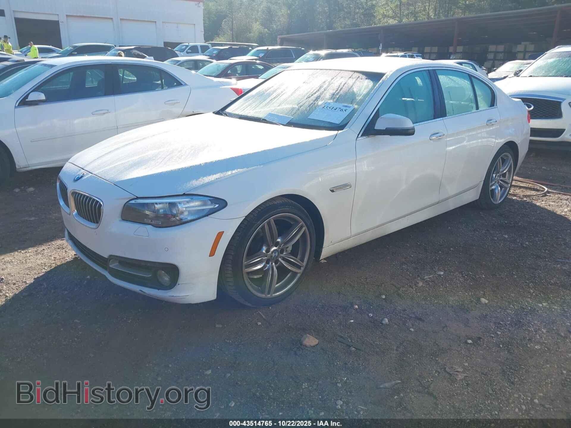2016 BMW 528I - VIN: WBA5A5C56GG350464 - Фото 2