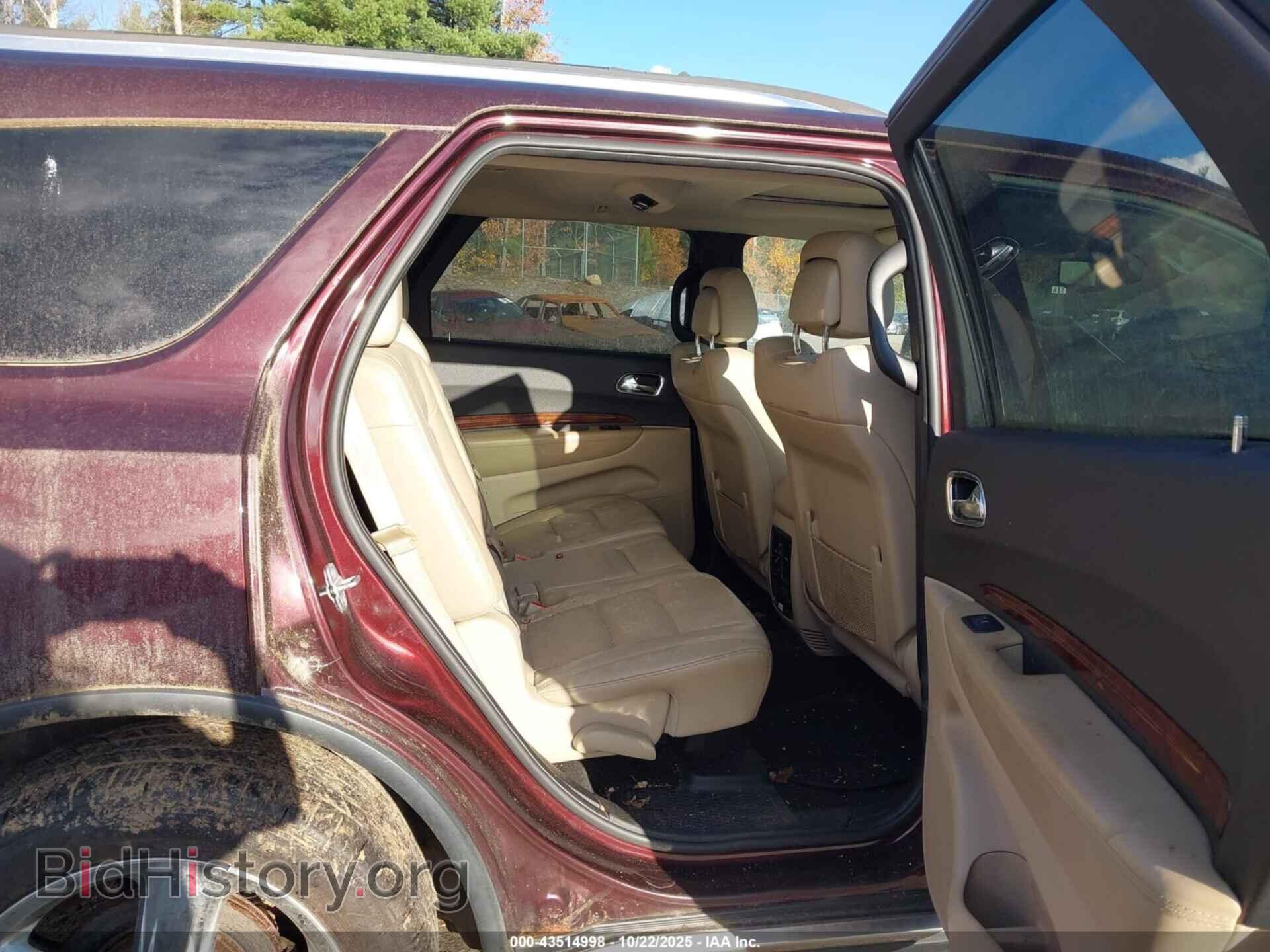 2012 DODGE DURANGO - VIN: 1C4SDJET0CC331072 - Photo 8
