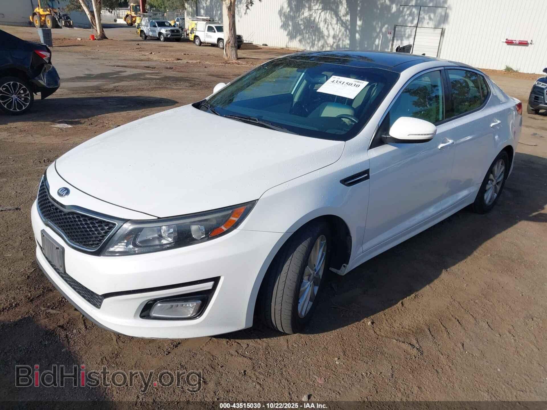 2015 KIA OPTIMA - VIN: 5XXGN4A75FG374517 - Фото 2