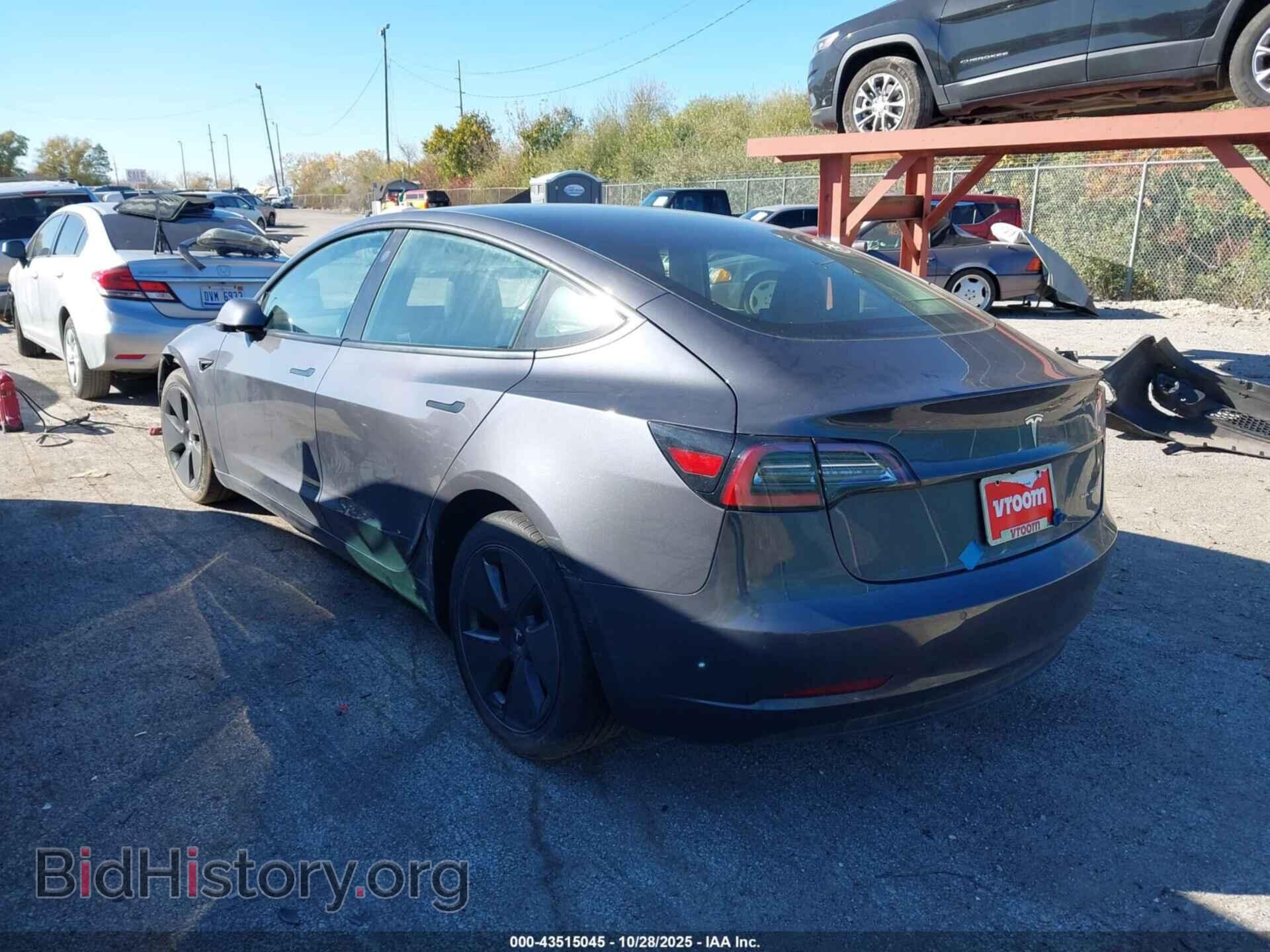 2022 TESLA MODEL 3 - VIN: 5YJ3E1EB6NF237261 - Фото 3