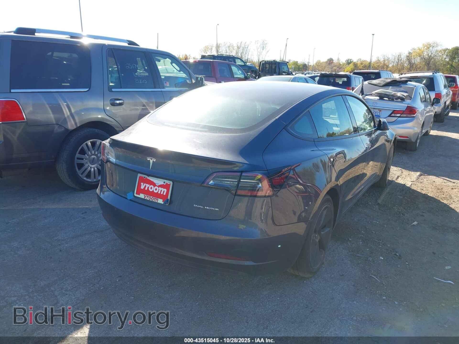 2022 TESLA MODEL 3 - VIN: 5YJ3E1EB6NF237261 - Фото 4