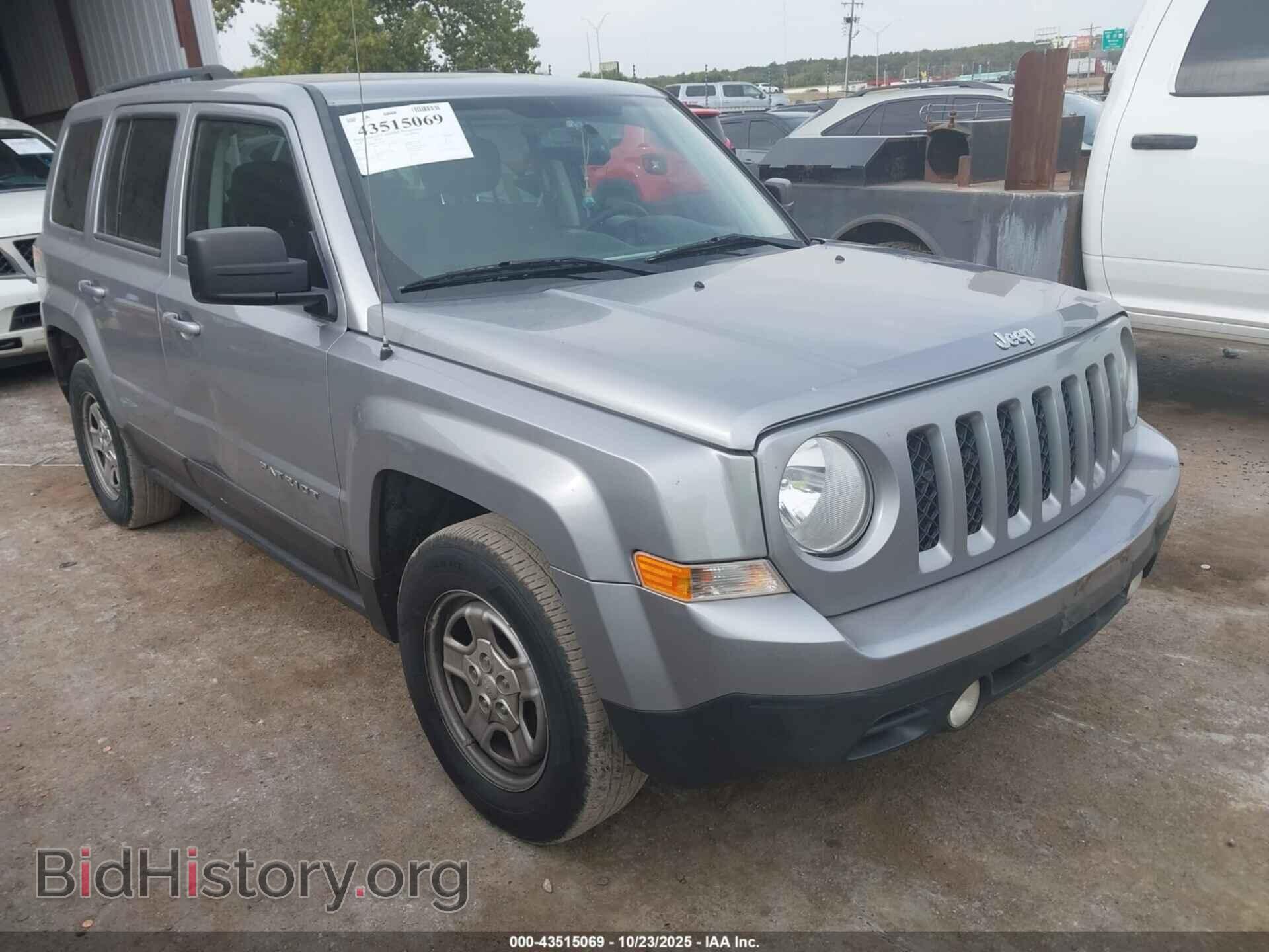 Фотография 1C4NJPBB4GD576607 - JEEP PATRIOT 2016