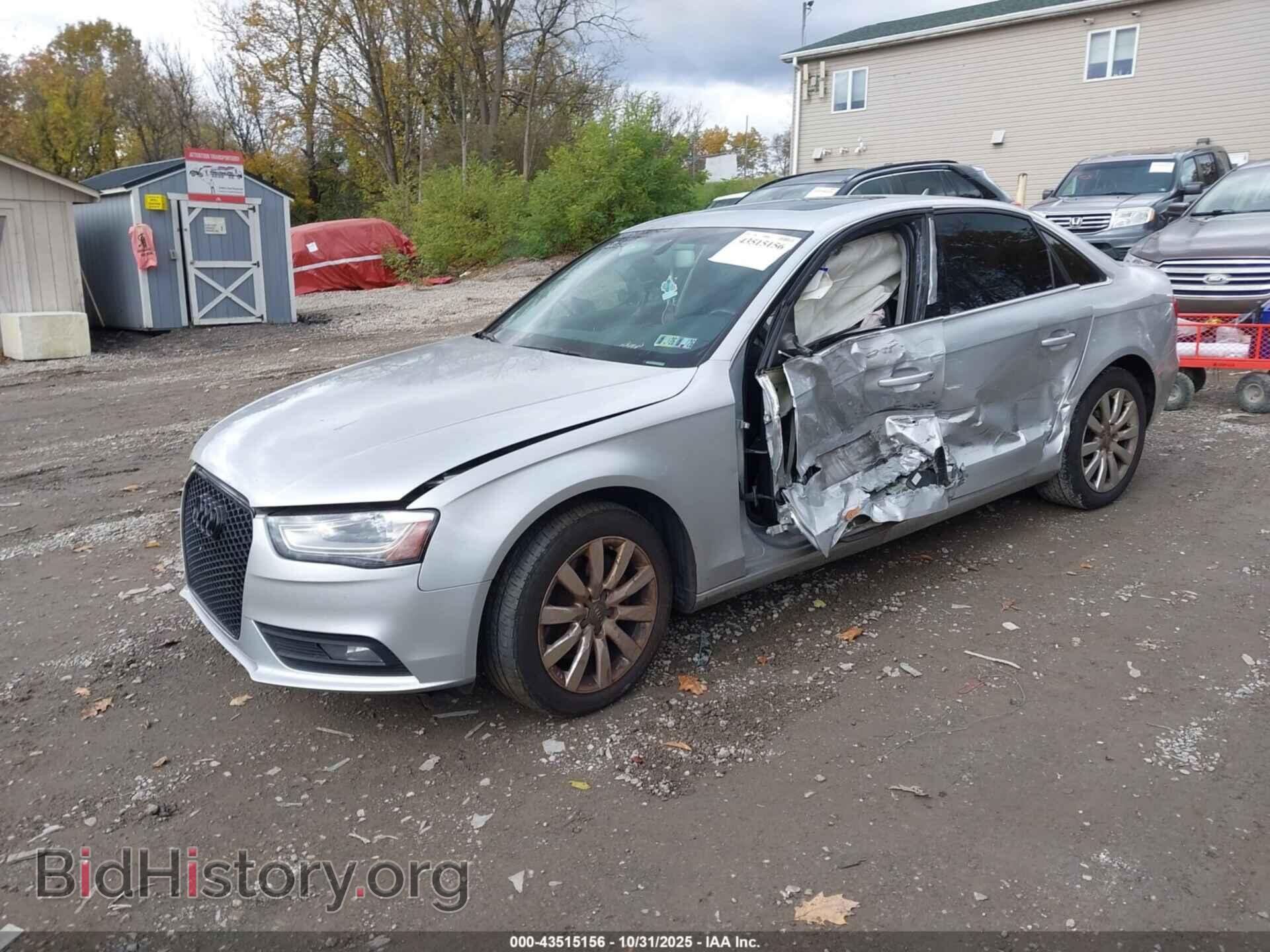 2013 AUDI A4 - VIN: WAUBFAFL7DN043920 - Фото 2