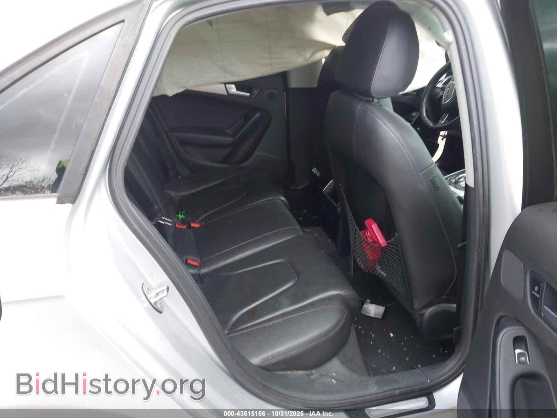 2013 AUDI A4 - VIN: WAUBFAFL7DN043920 - Фото 8