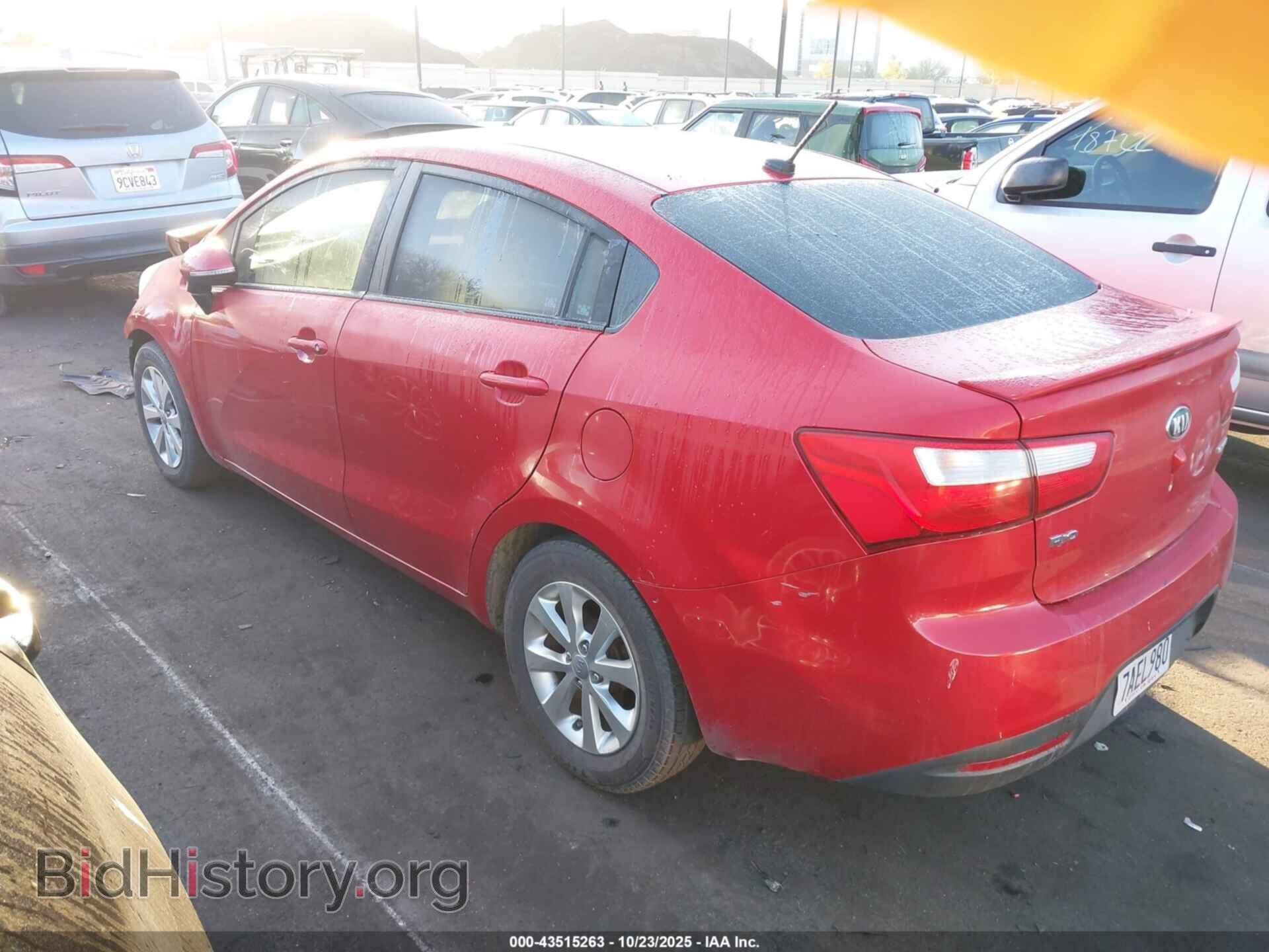 2013 KIA RIO - VIN: KNADN4A39D6233703 - Фото 3