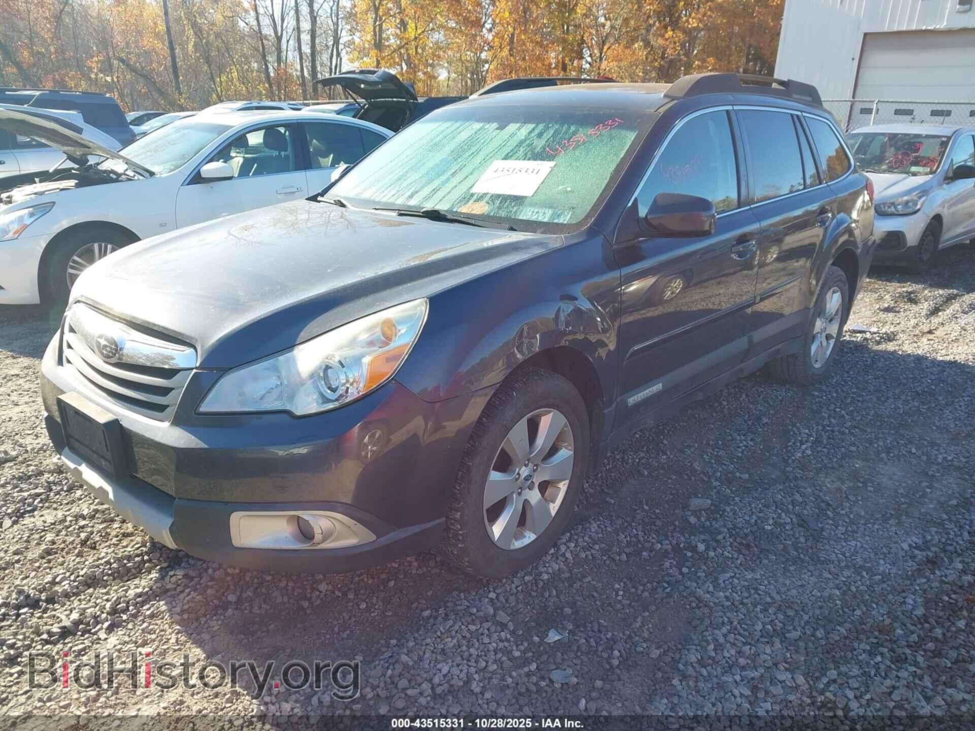 2012 SUBARU OUTBACK - VIN: 4S4BRBLC4C3221096 - Фото 2