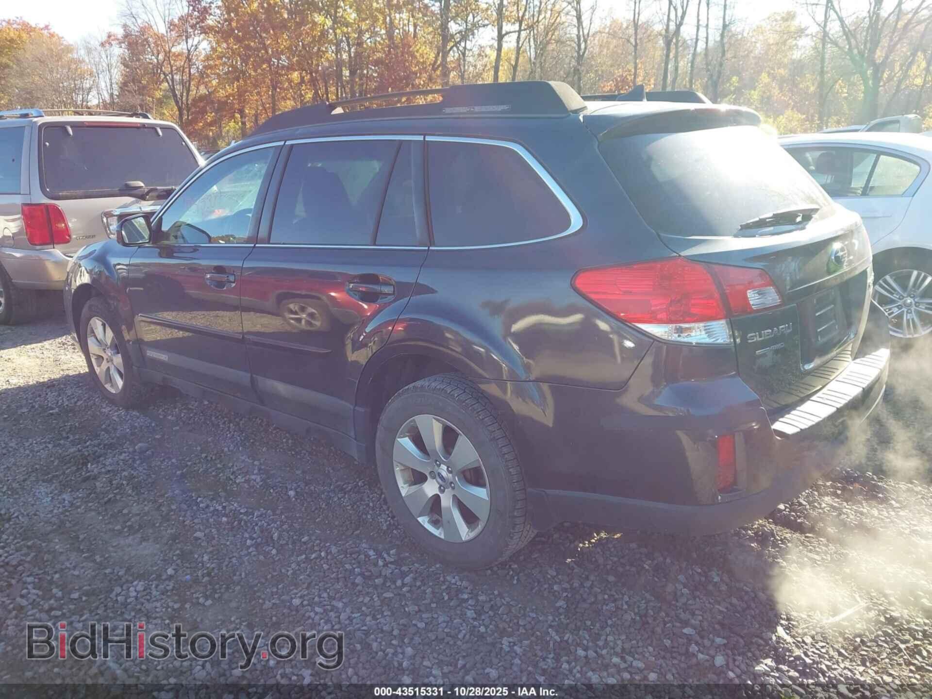 2012 SUBARU OUTBACK - VIN: 4S4BRBLC4C3221096 - Фото 3