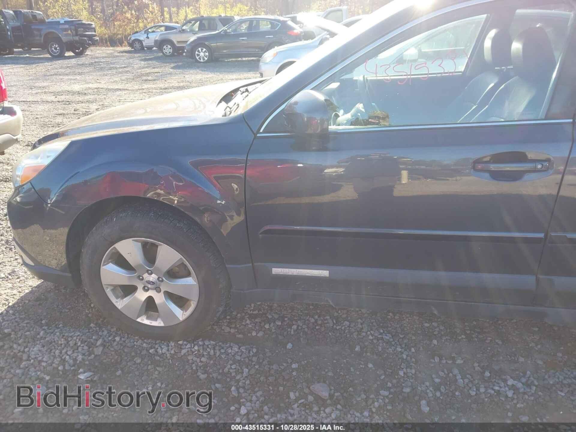 2012 SUBARU OUTBACK - VIN: 4S4BRBLC4C3221096 - Фото 6