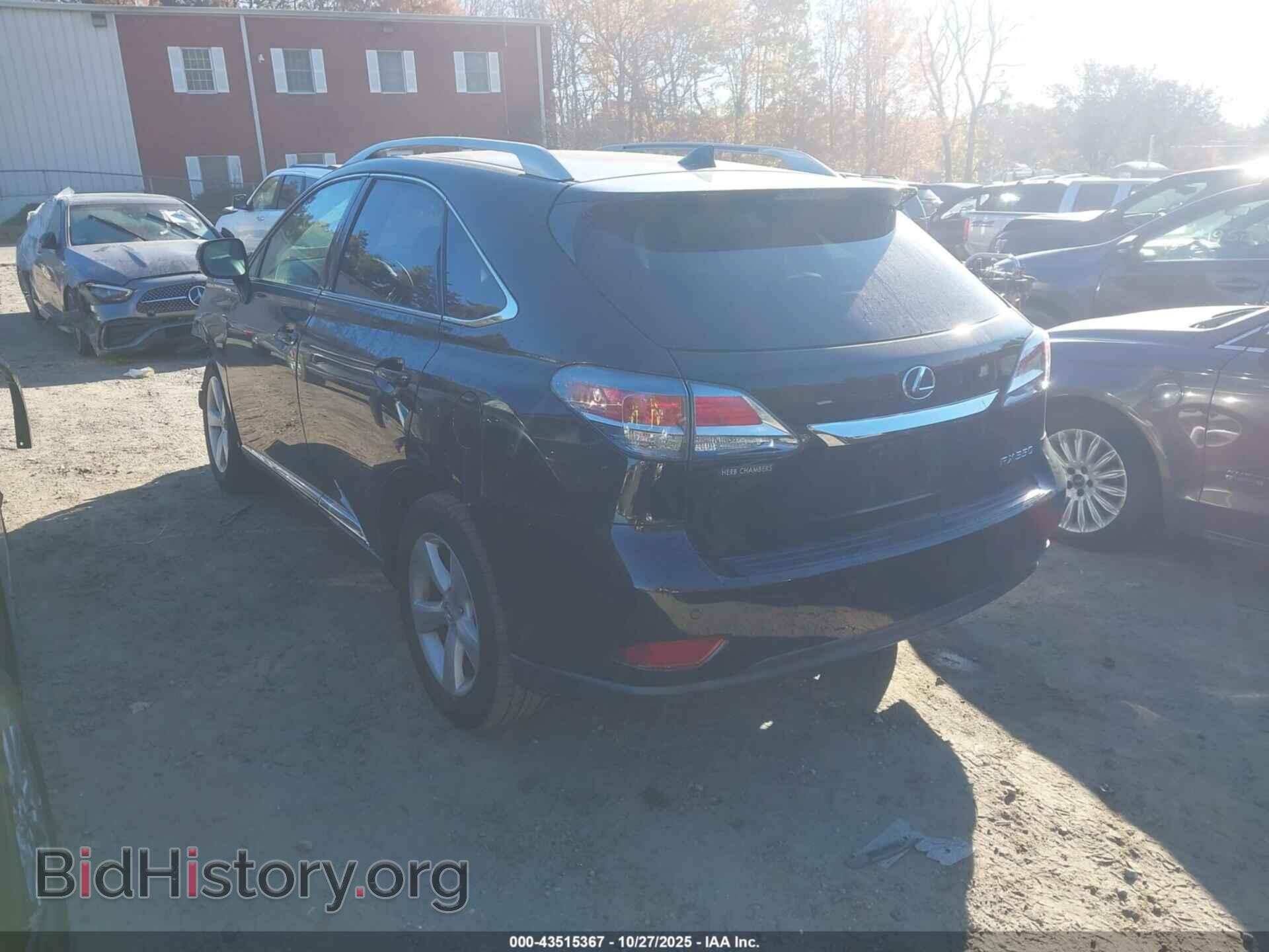 2014 LEXUS RX 350 - VIN: 2T2BK1BA5EC228664 - Фото 3
