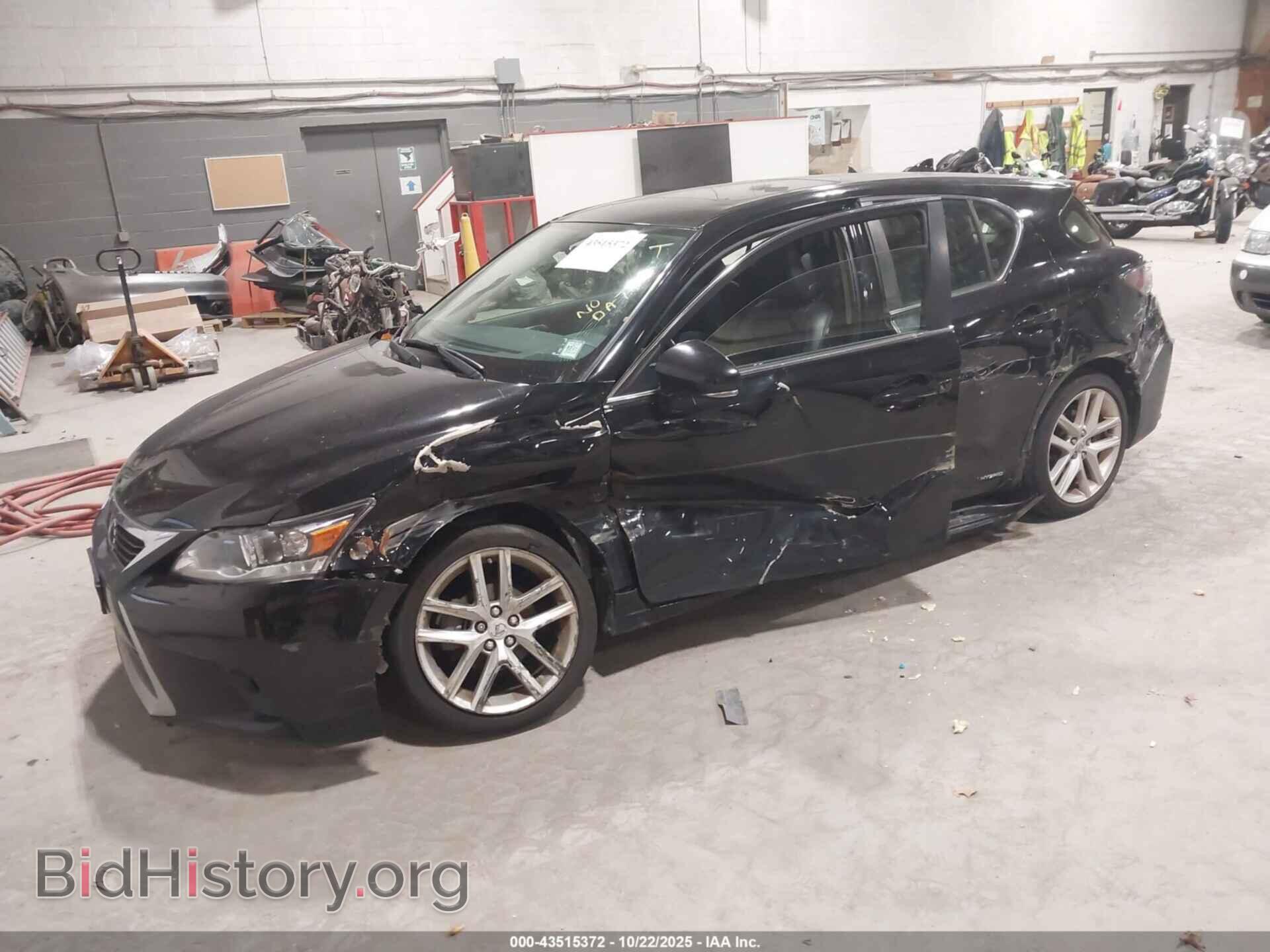 2014 LEXUS CT 200H - VIN: JTHKD5BH9E2180196 - Photo 2