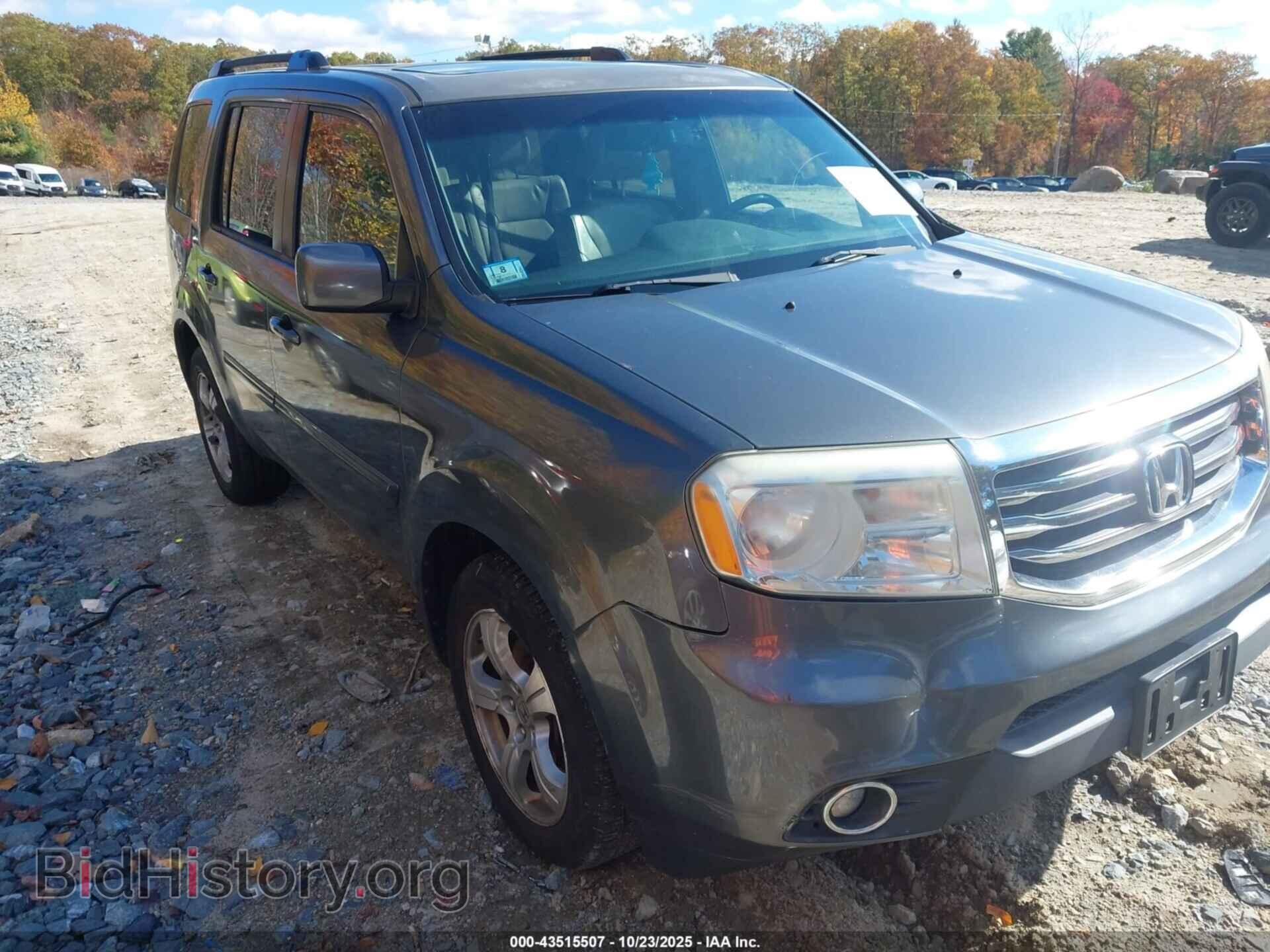 Photo 5FNYF4H51DB075452 - HONDA PILOT 2013