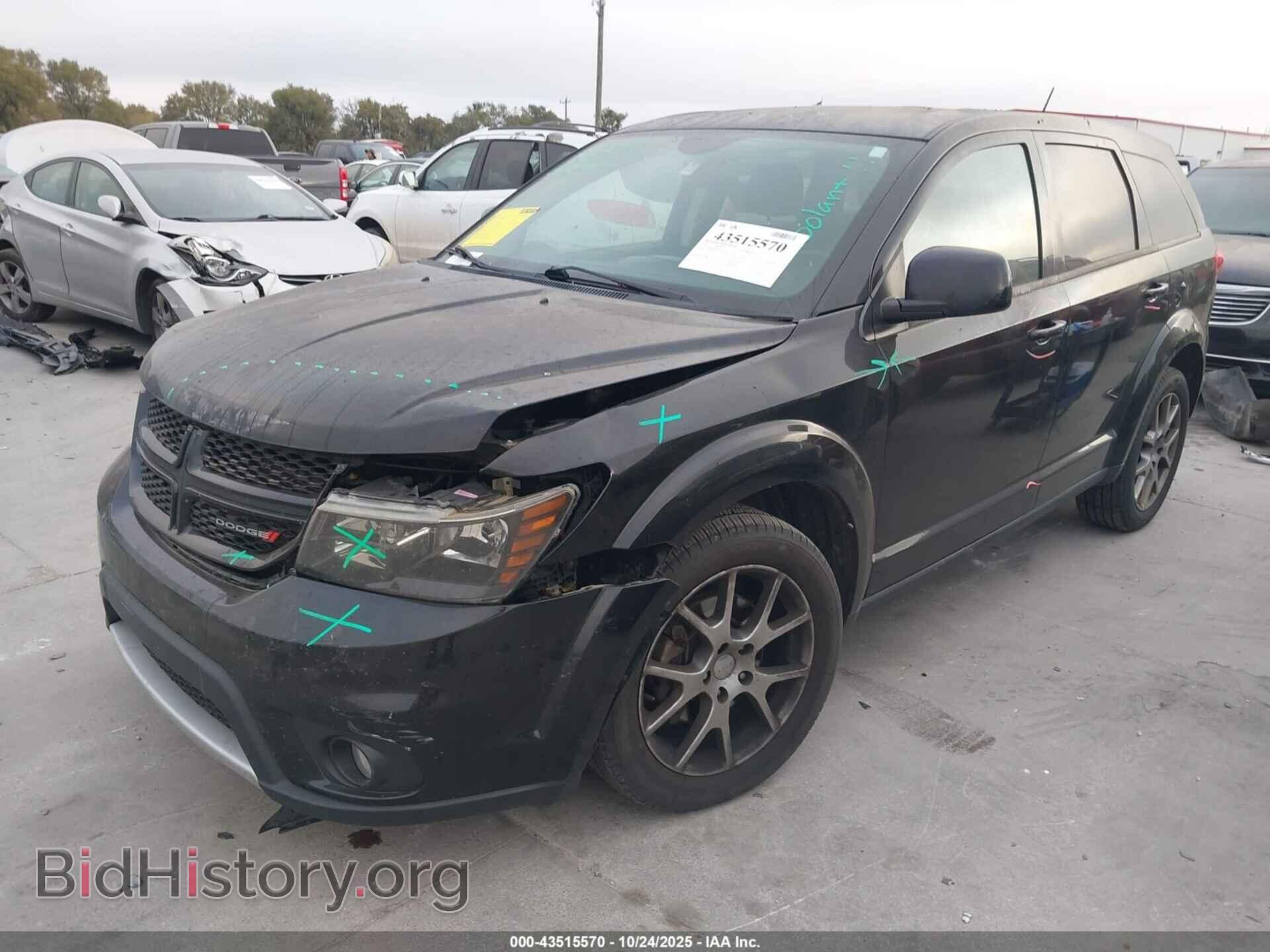 2016 DODGE JOURNEY - VIN: 3C4PDDEG2GT227381 - Фото 2