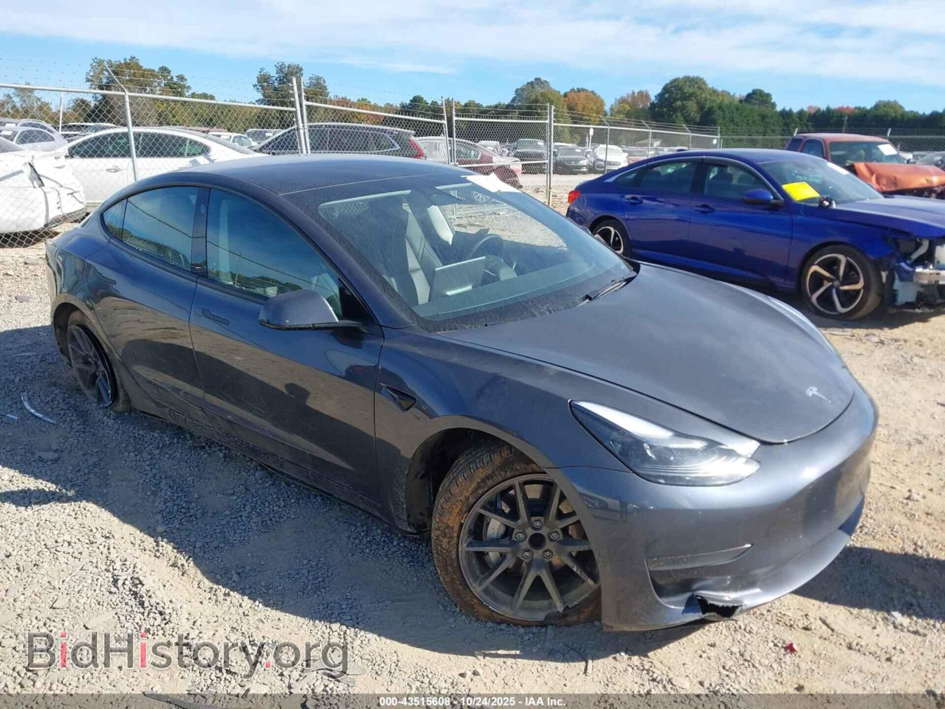 Photo 5YJ3E1EA2PF619152 - TESLA MODEL 3 2023
