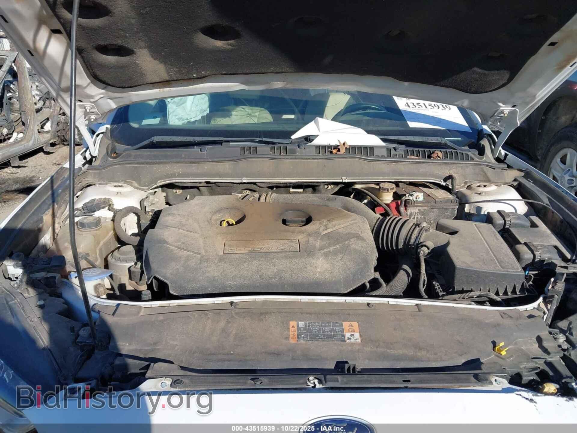 2016 FORD FUSION - VIN: 3FA6P0K97GR343924 - Фото 10