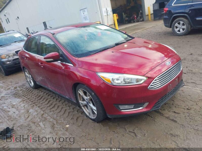 2015 Ford FOCUS Titanium (VIN 1FADP3J22FL344263) — photo 1 of 11, IAAI, damage: left rear