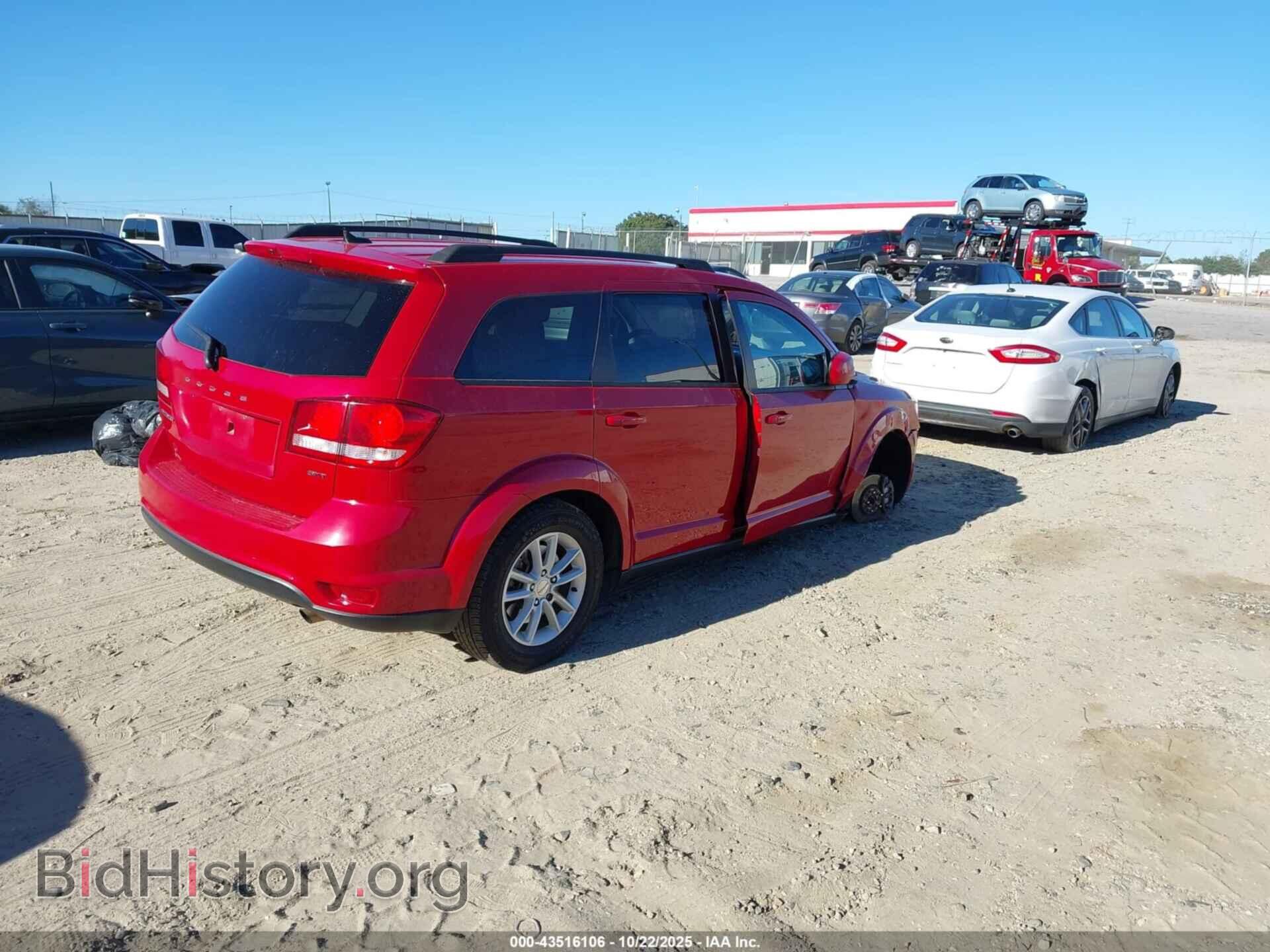 2016 DODGE JOURNEY - VIN: 3C4PDCBB3GT191557 - Фото 4