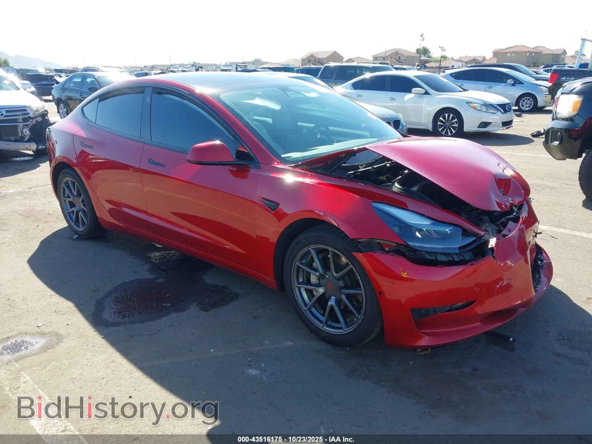 Photo 5YJ3E1EA1MF978147 - TESLA MODEL 3 2021