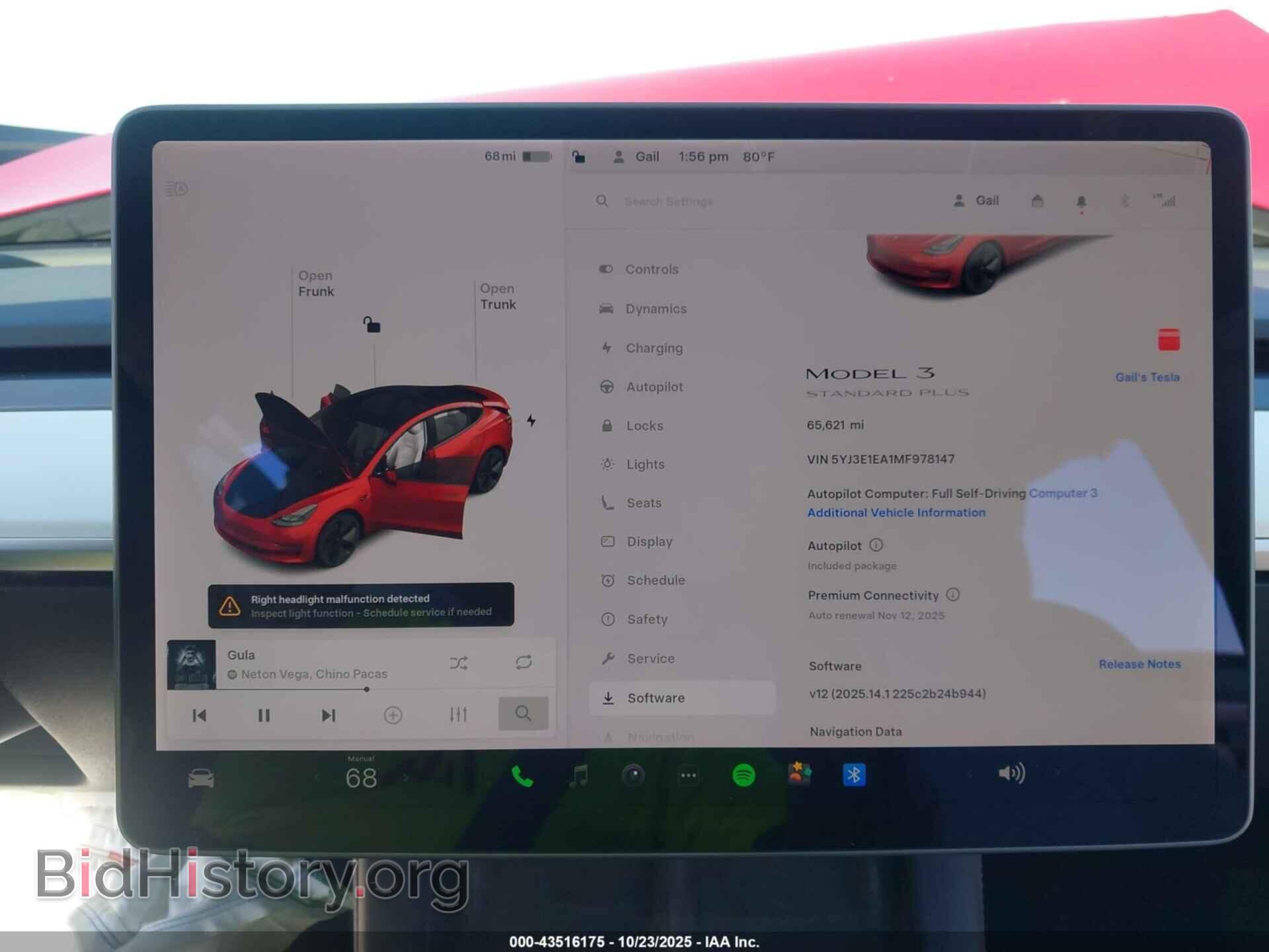 2021 TESLA MODEL 3 - VIN: 5YJ3E1EA1MF978147 - Photo 7