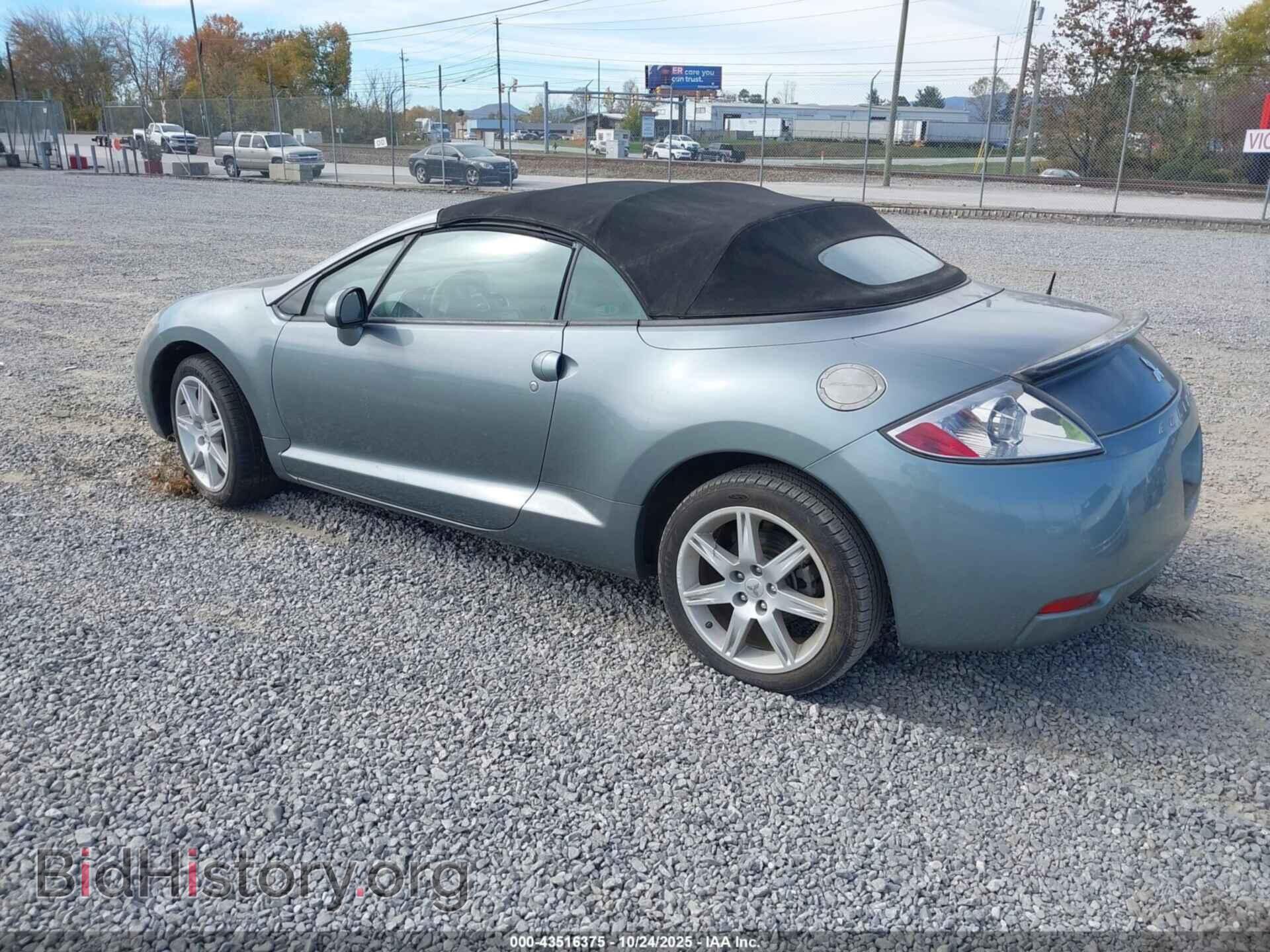 2007 MITSUBISHI ECLIPSE SPYDER - VIN: 4A3AL35T17E013513 - Фото 3